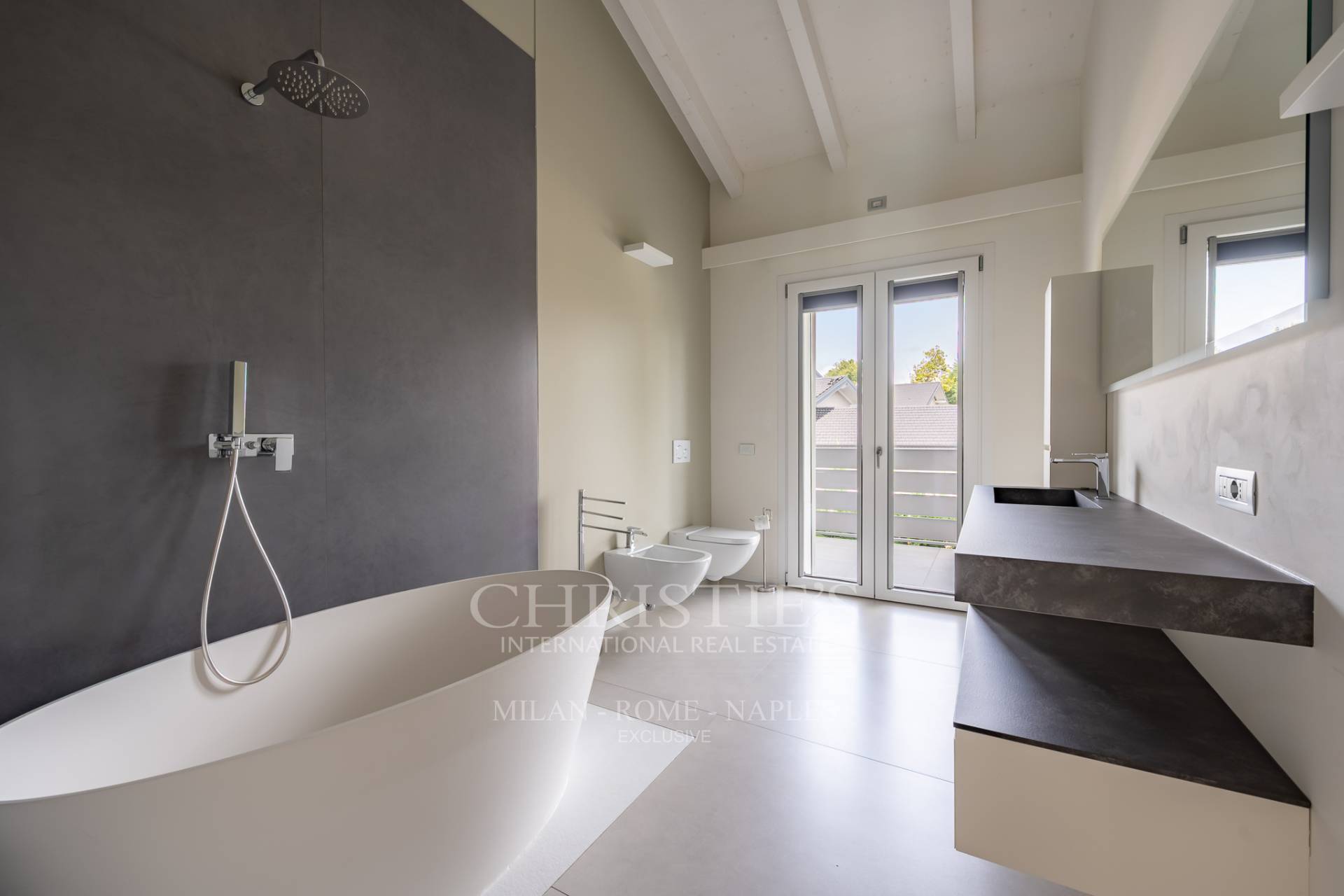 picture of Modern Villa With Pool And Annex In Cassano Magnago