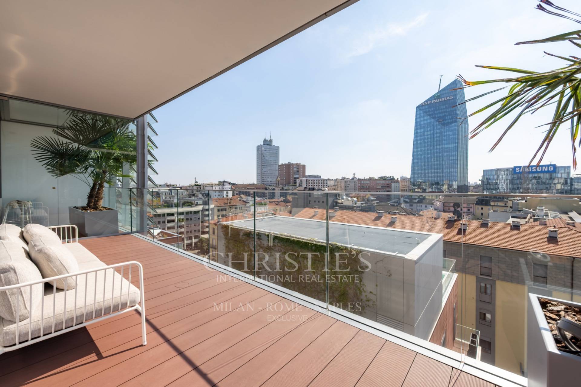 picture of Elegant Two-bedroom Apartment With Terrace In "giardini D’inverno", Milan