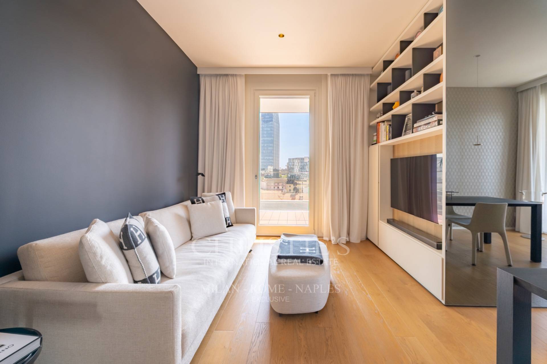 picture of Elegant Two-bedroom Apartment With Terrace In "giardini D’inverno", Milan