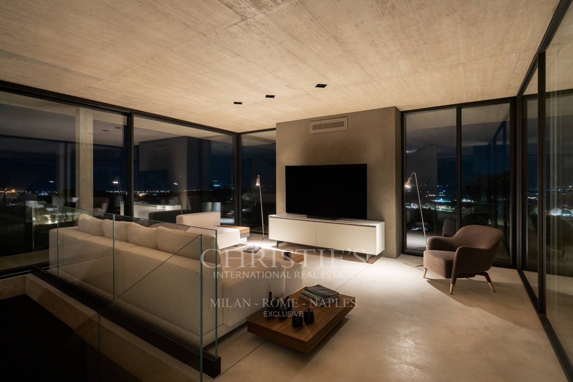 picture of Designer Glass House In An Ancient Stone Quarry With Sea And Val Di Noto Views