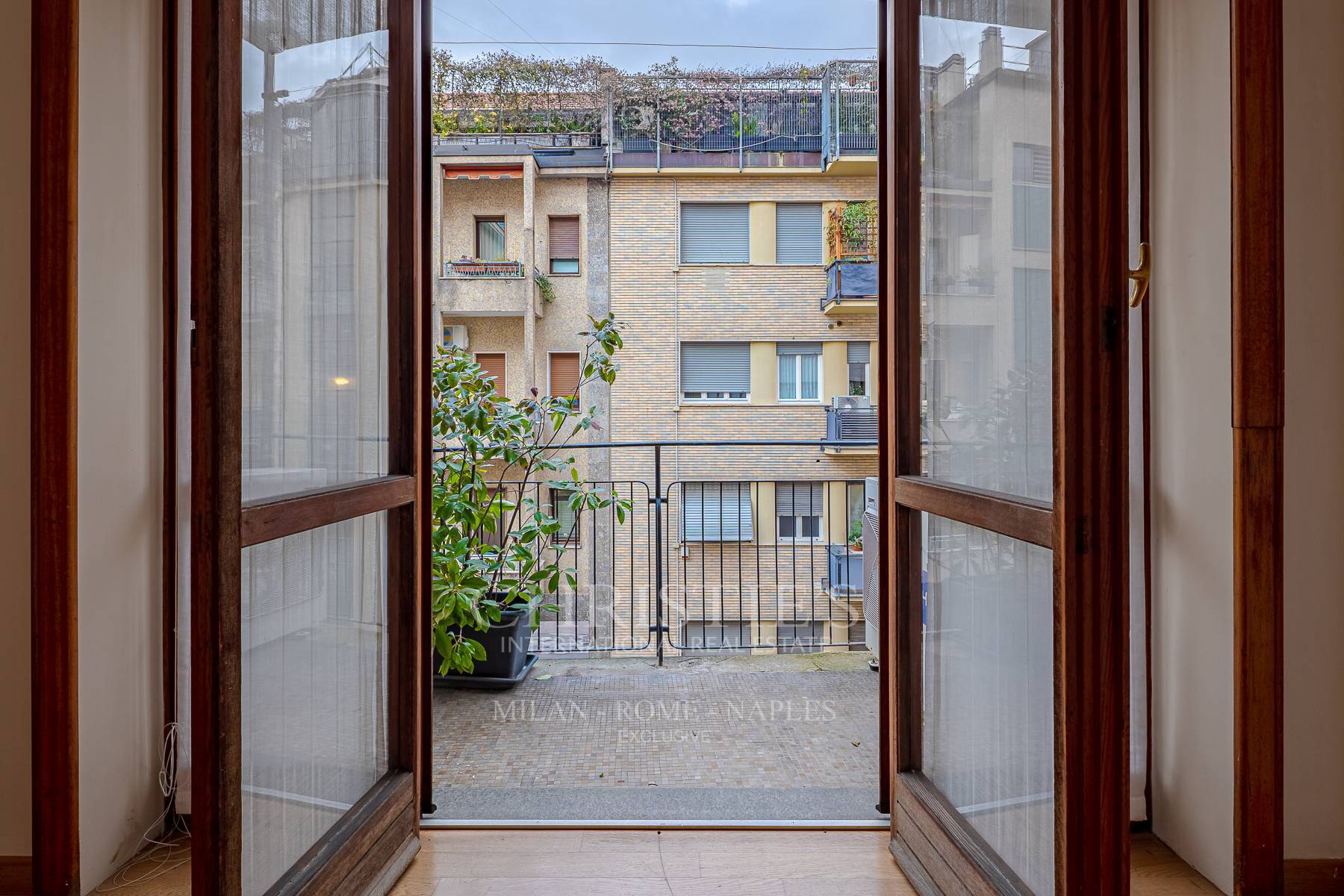 picture of Refined Residence With Balconies And Parking In Central Milan