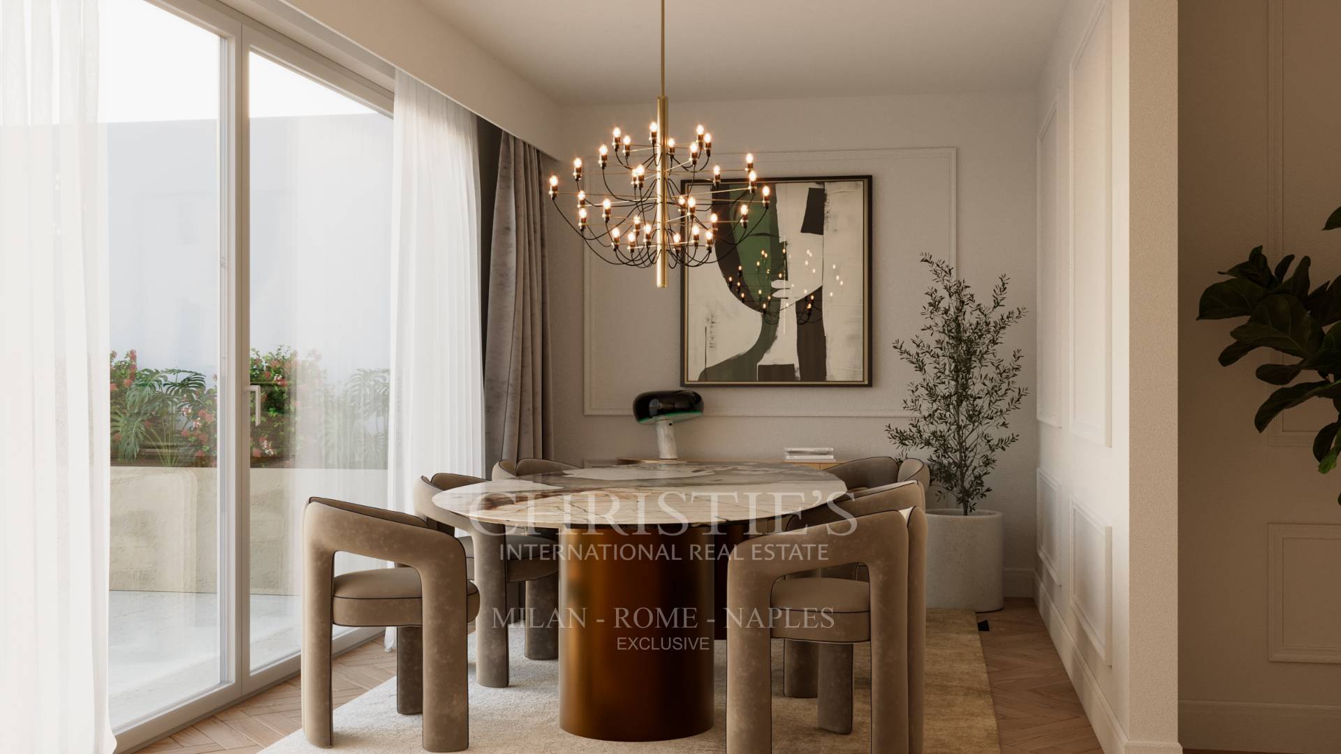 picture of Luxury Duplex Penthouse With Panoramic Terraces In Milan City Center - Via Dante