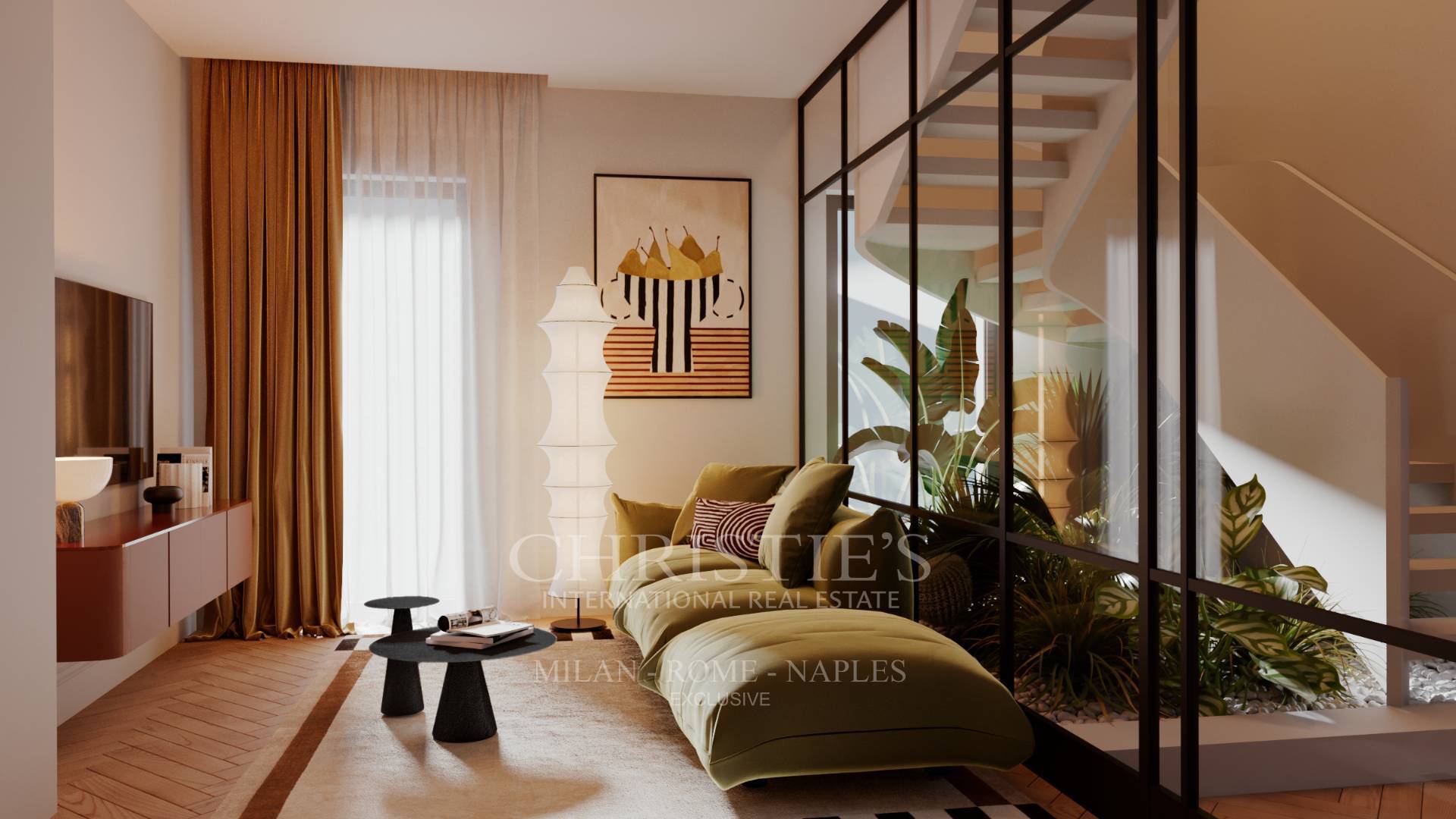 picture of Luxury Duplex Penthouse With Panoramic Terraces In Milan City Center - Via Dante