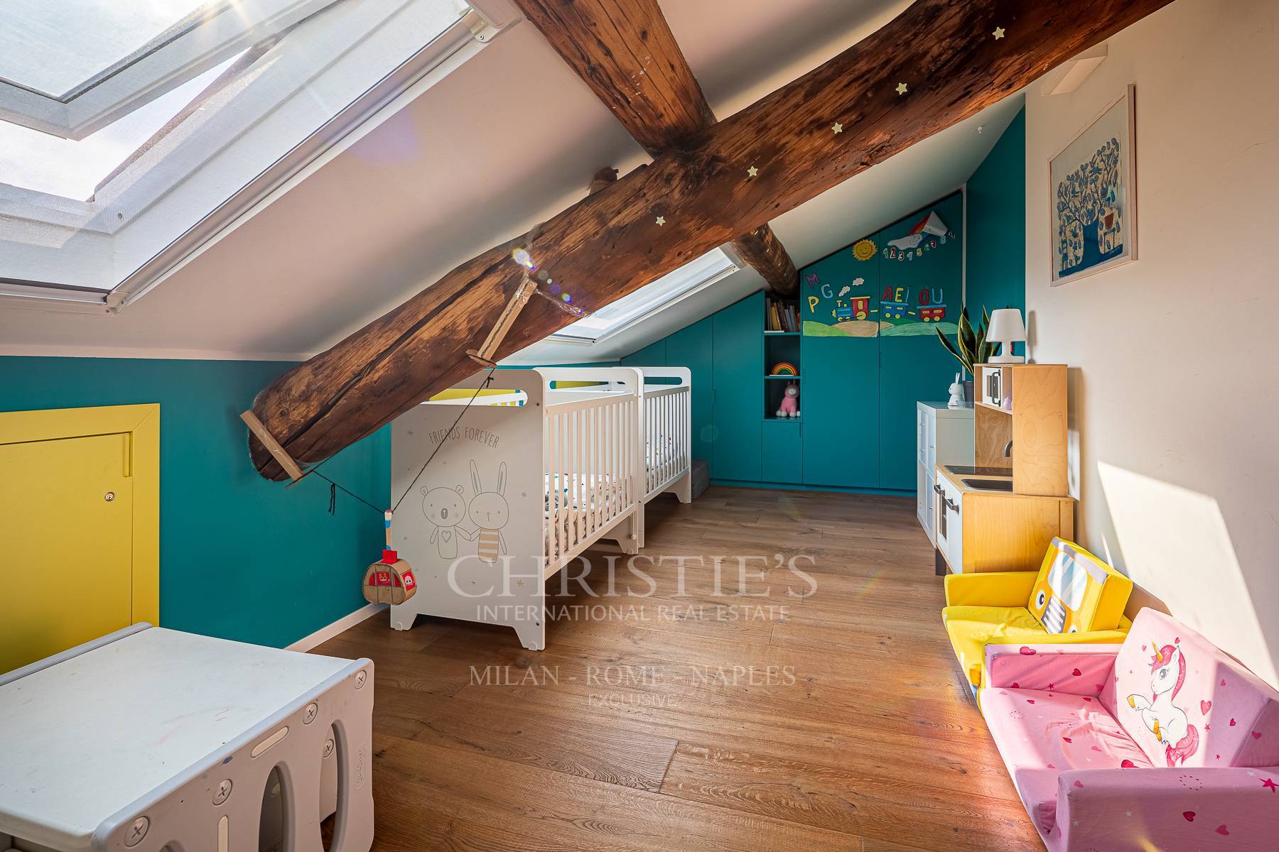 picture of Porta Romana– High-end Renovated Two-level Apartment With Bespoke Furnishings