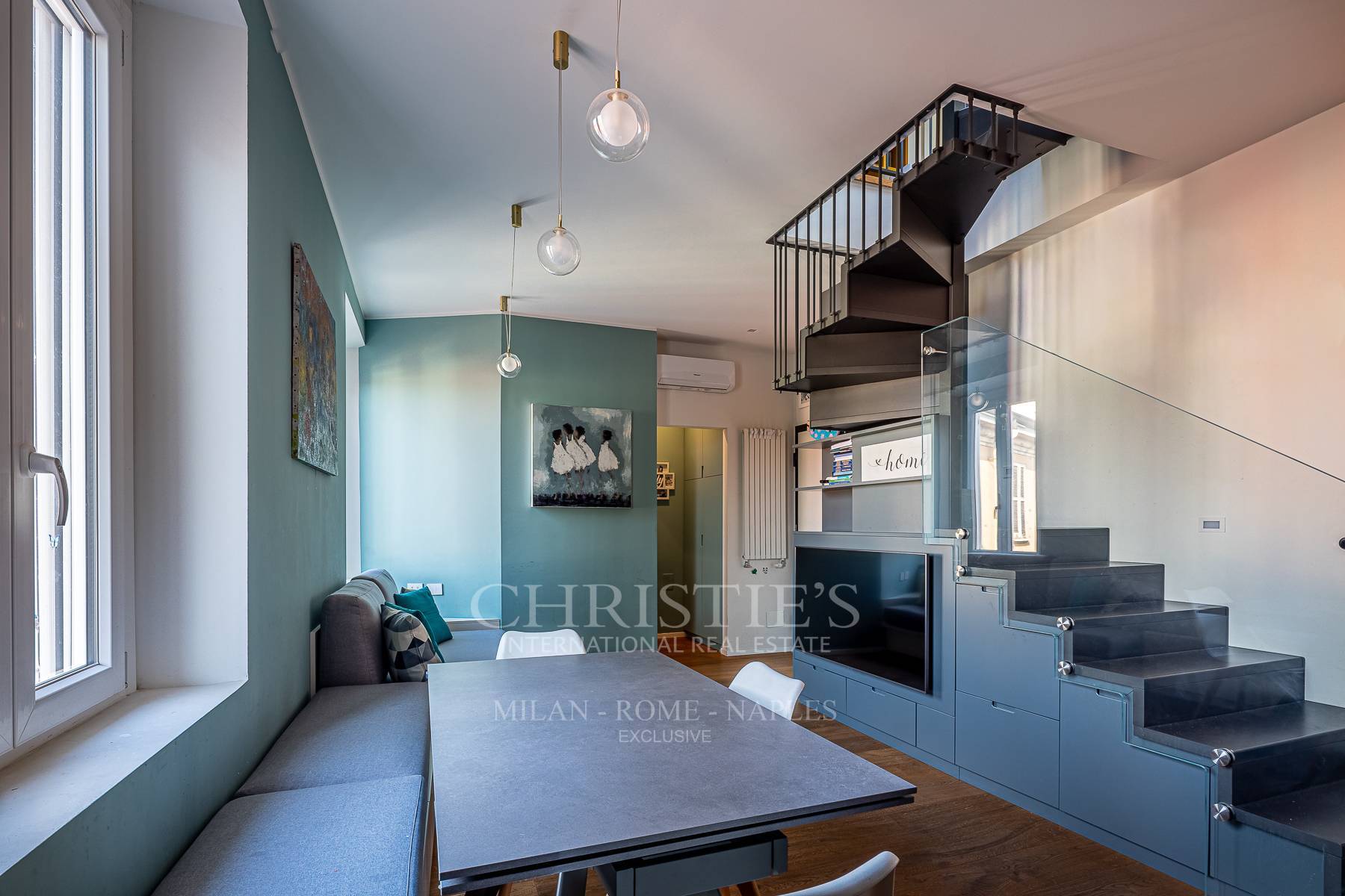 picture of Porta Romana– High-end Renovated Two-level Apartment With Bespoke Furnishings