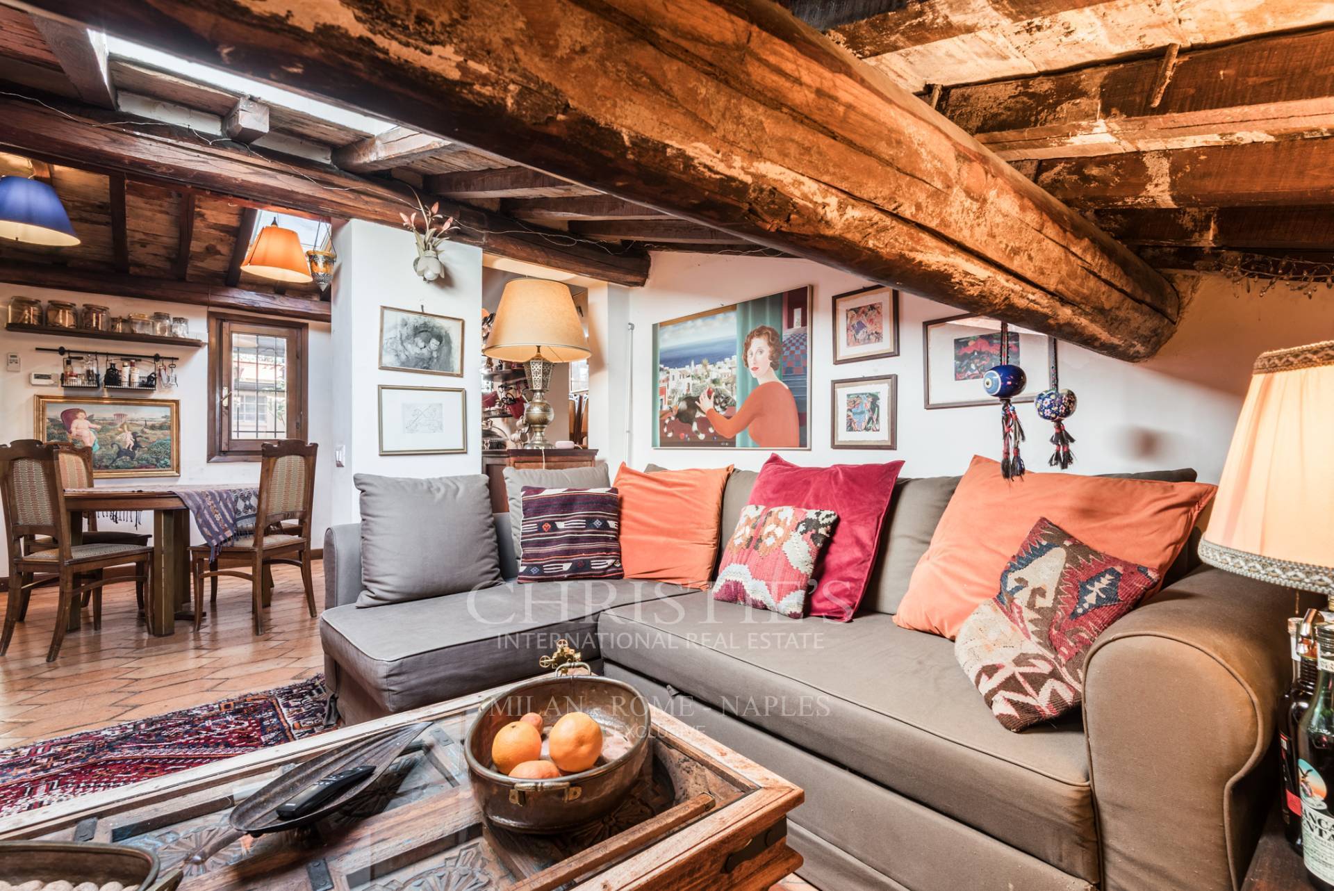 picture of Bare Ownership Penthouse With Panoramic Terraces In The Heart Of Trastevere