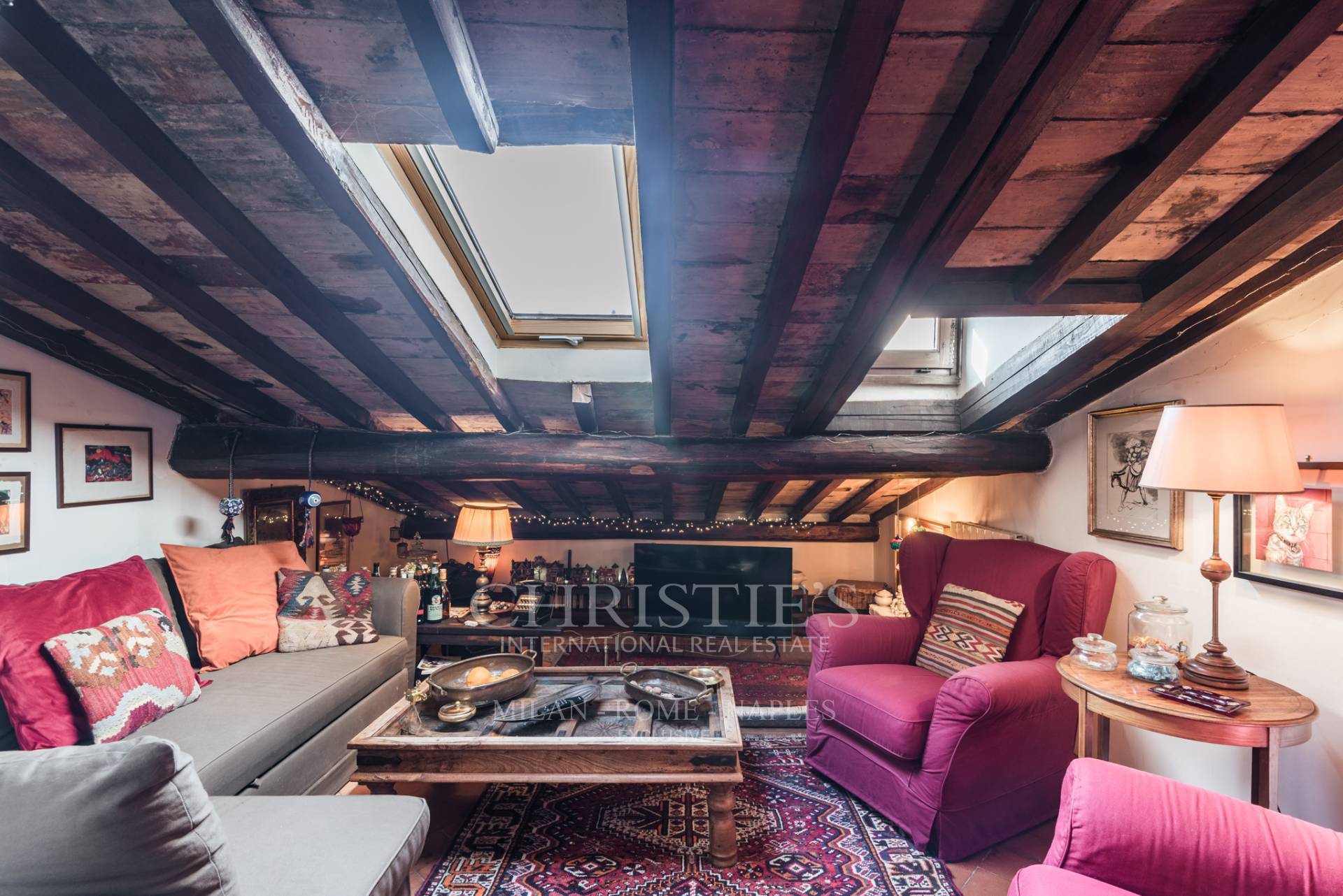 picture of Bare Ownership Penthouse With Panoramic Terraces In The Heart Of Trastevere