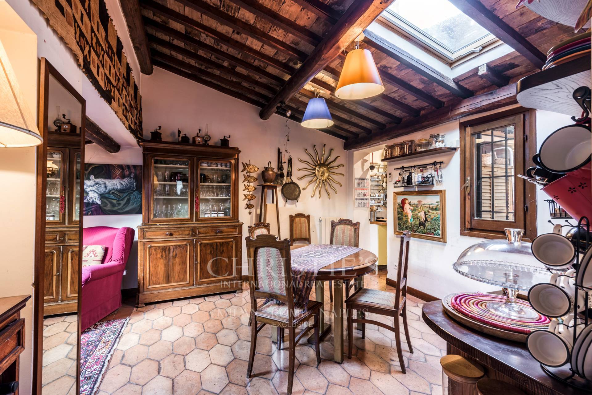 picture of Bare Ownership Penthouse With Panoramic Terraces In The Heart Of Trastevere
