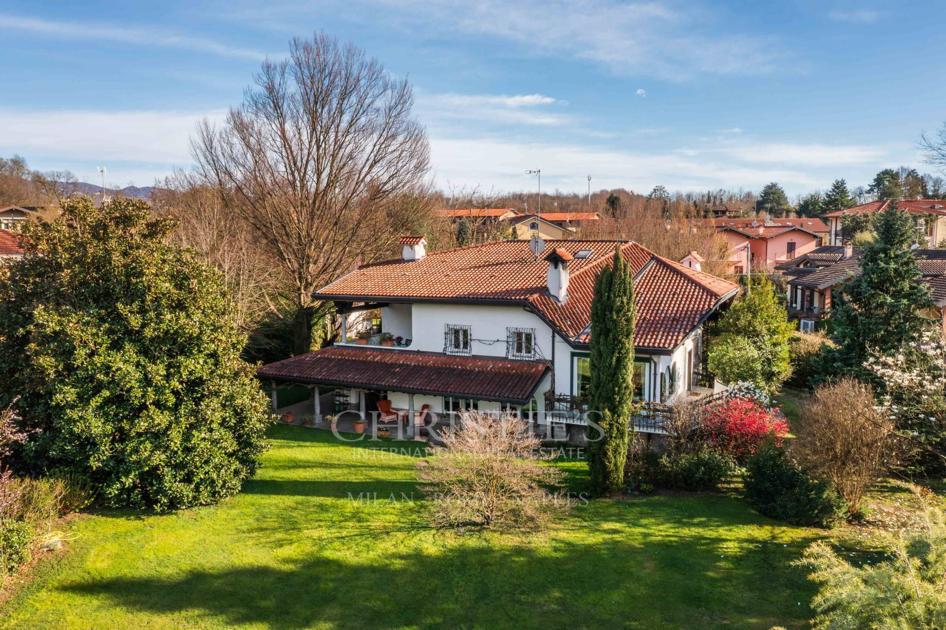 picture of Exclusive Villa With Private Park Overlooking Lake Pusiano