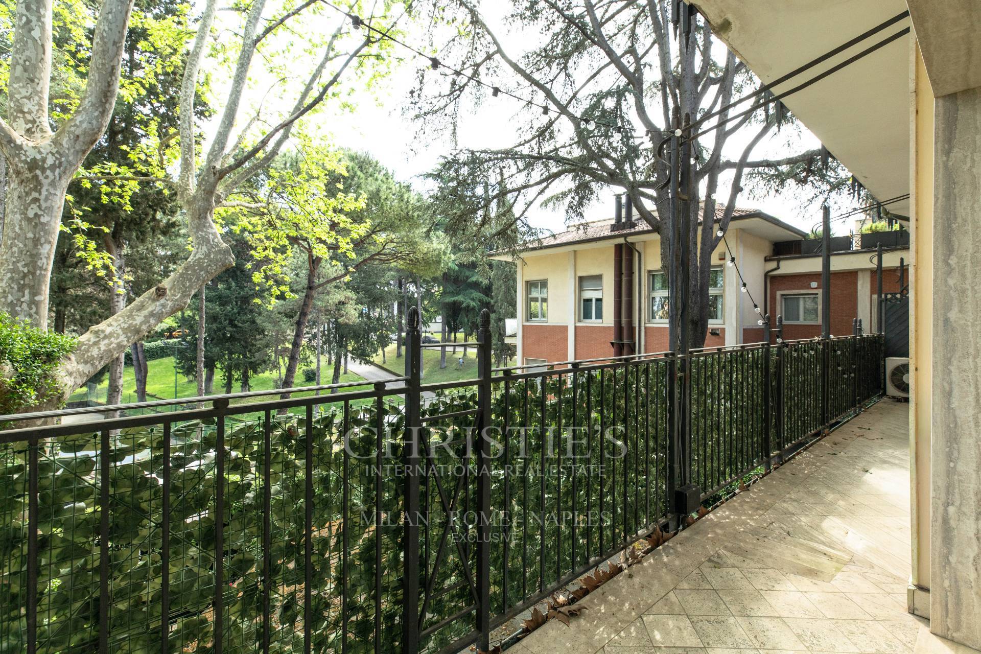 picture of Via Della Camilluccia - Large Four- Room Apartment In The Greenery With A Wrap-around Balcony