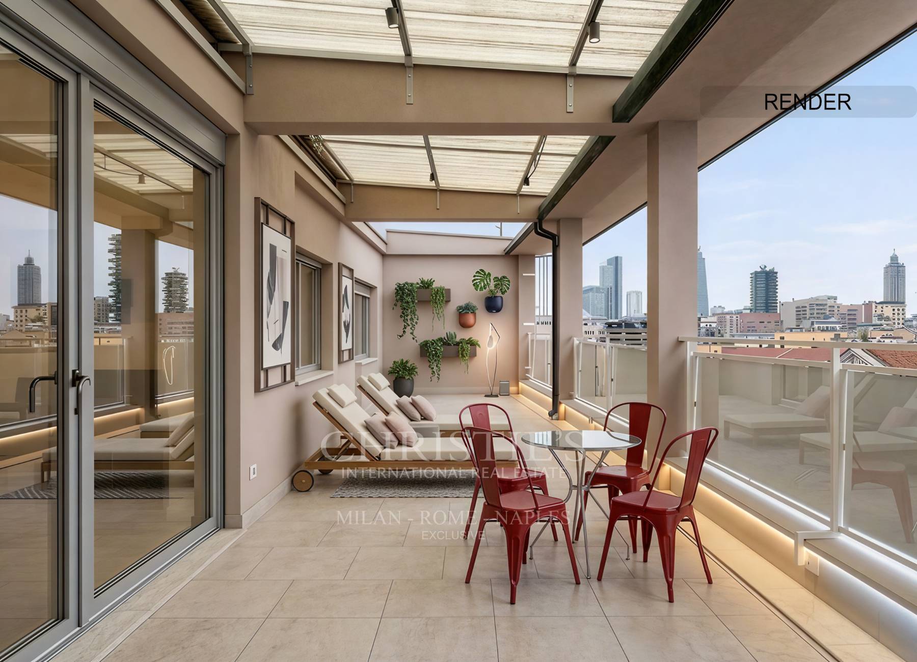 picture of Panoramic Penthouse With Terrace And Double Garage In The Heart Of Milan