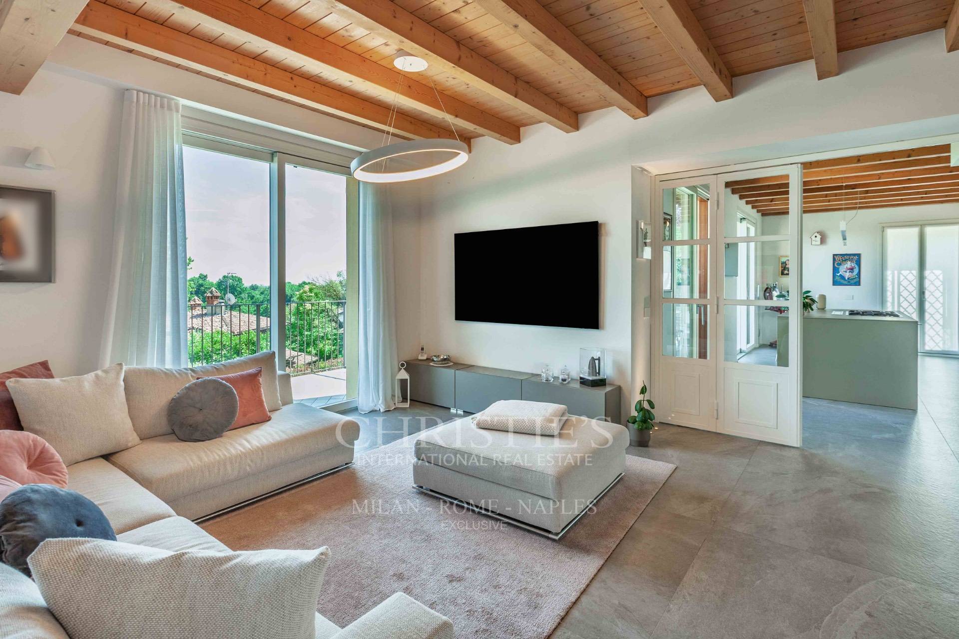 picture of Contemporary Villa With Panoramic Terraces In Brianza