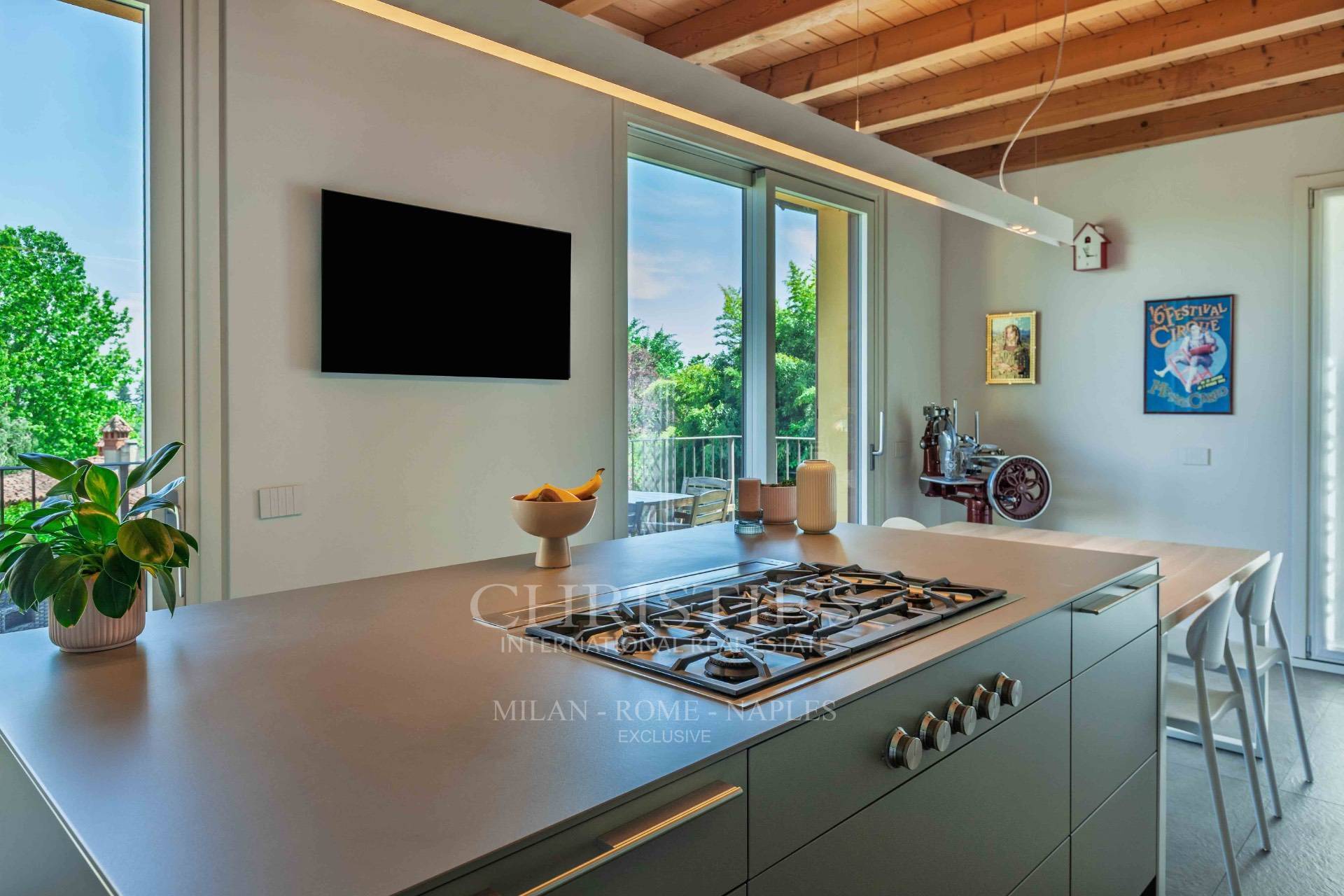 picture of Contemporary Villa With Panoramic Terraces In Brianza