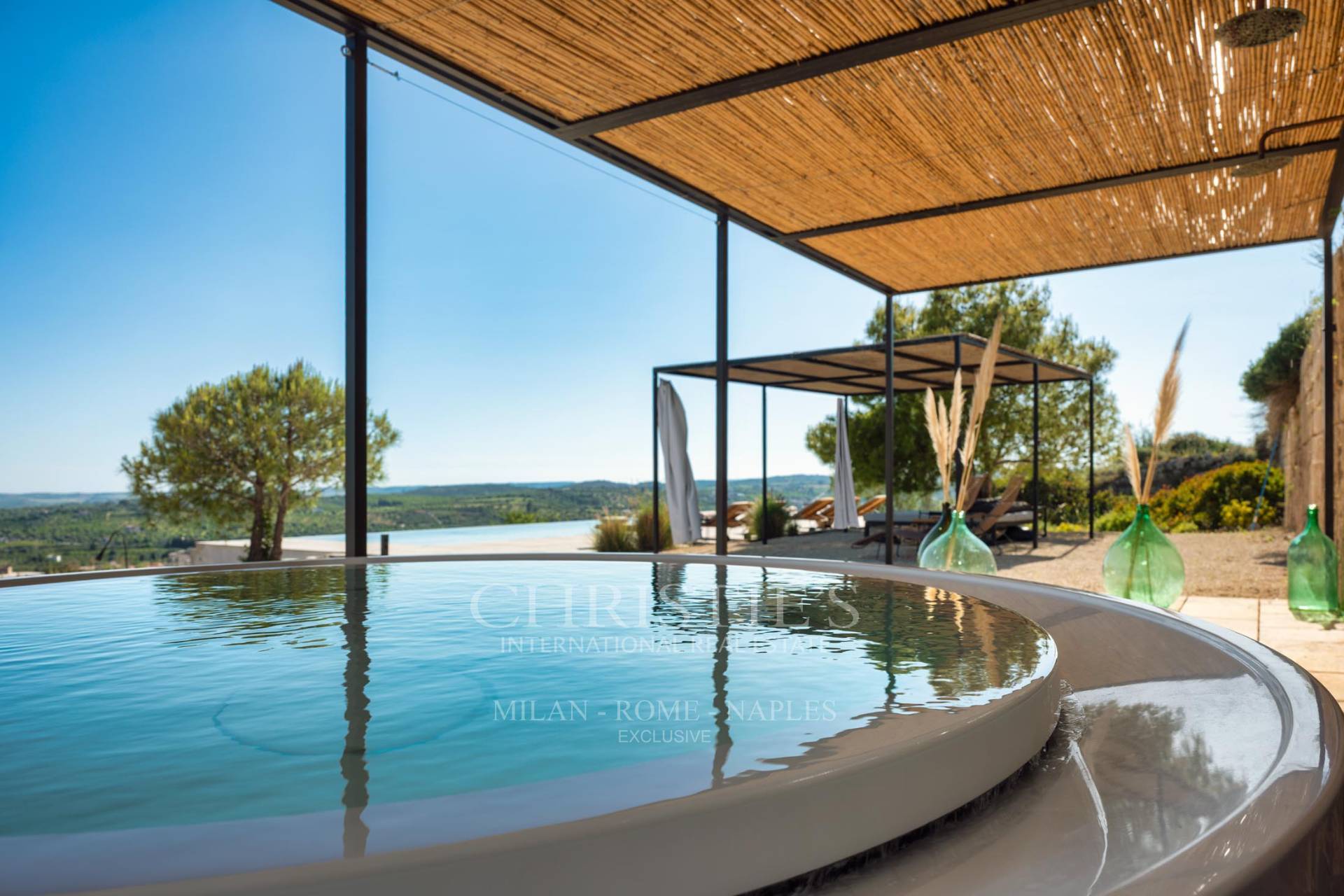 picture of Designer Glass House In An Ancient Stone Quarry With Sea And Val Di Noto Views