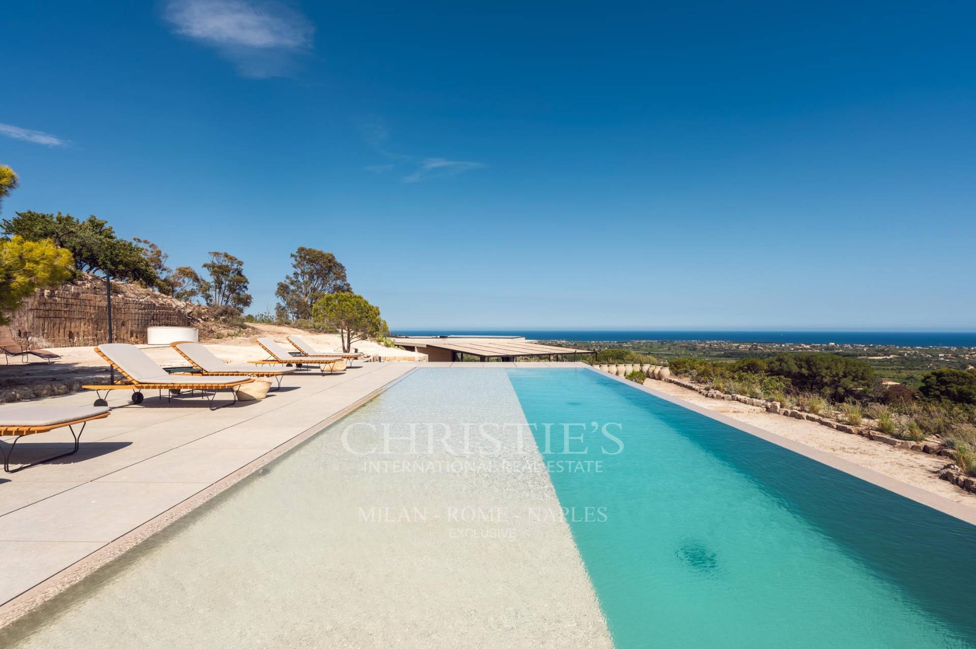 picture of Designer Glass House In An Ancient Stone Quarry With Sea And Val Di Noto Views