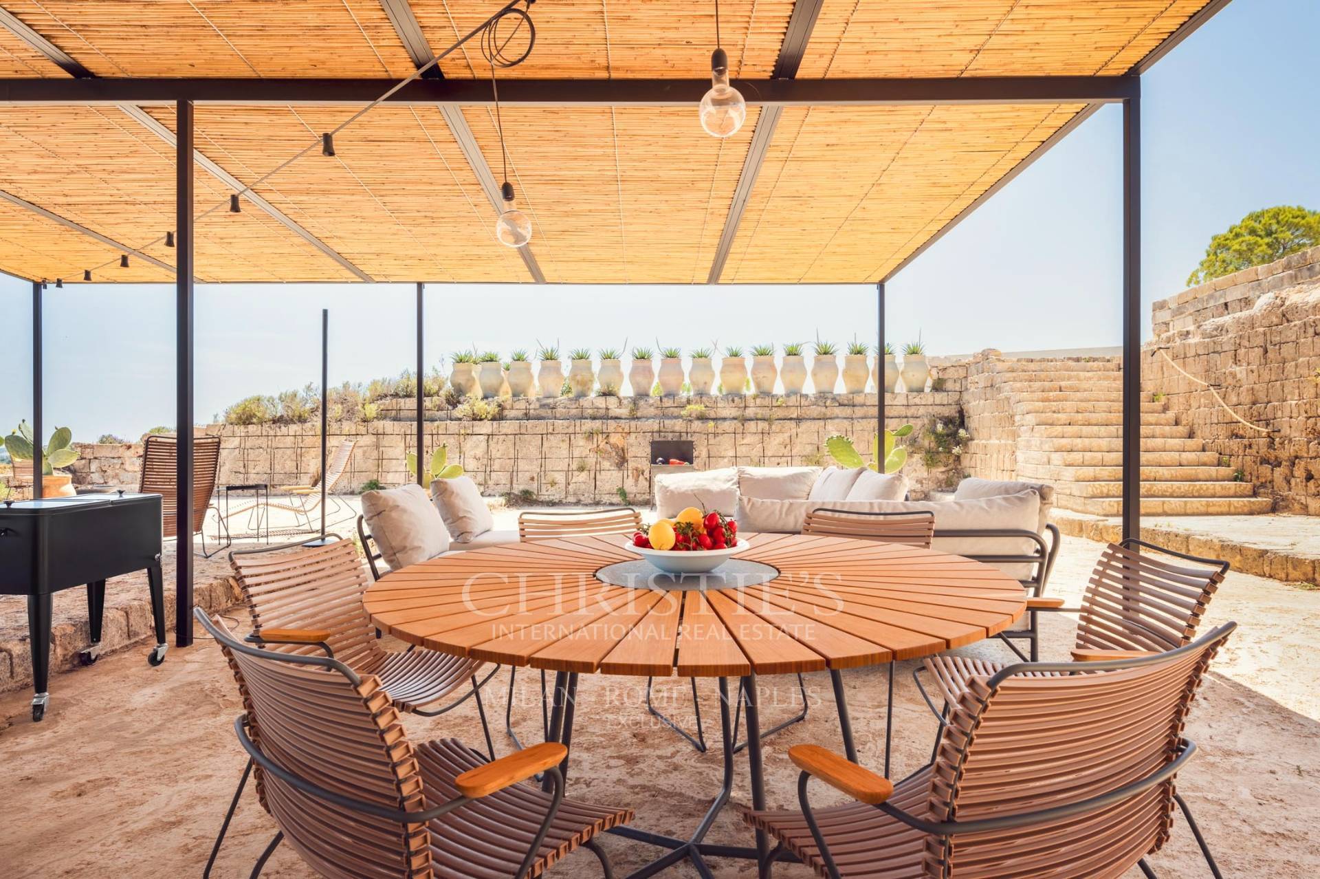 picture of Designer Glass House In An Ancient Stone Quarry With Sea And Val Di Noto Views