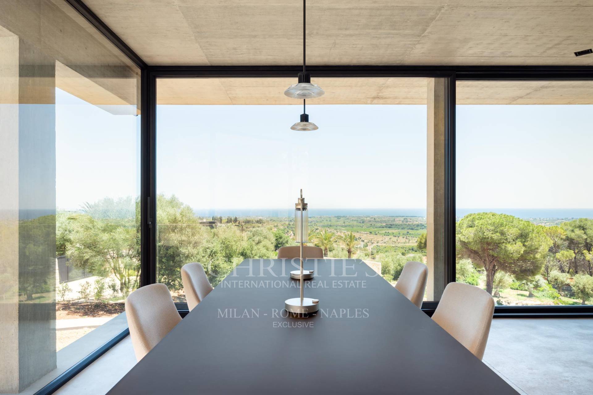 picture of Designer Glass House In An Ancient Stone Quarry With Sea And Val Di Noto Views