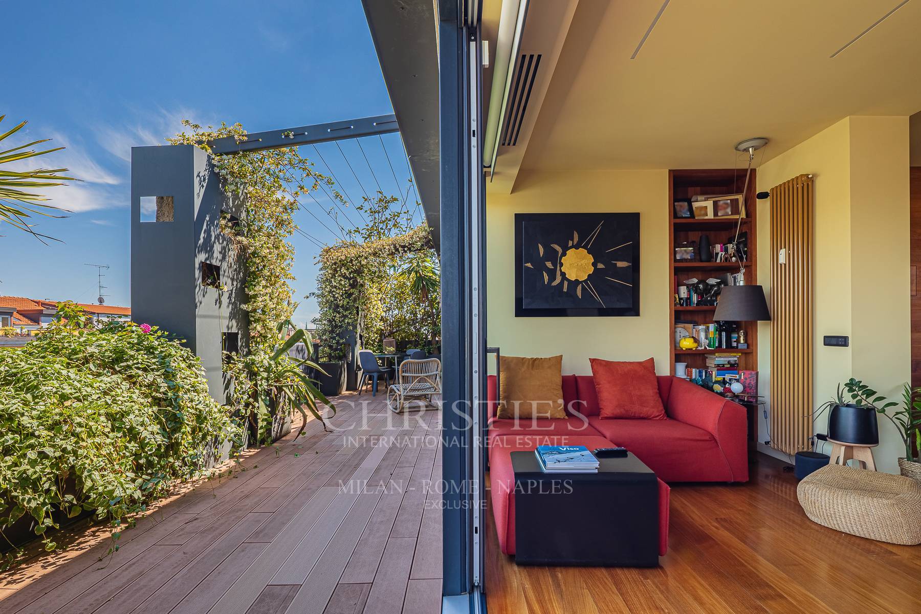 picture of Prestigious Panoramic Penthouse With Terraces, Private Jacuzzi And Skyline Views In Milan