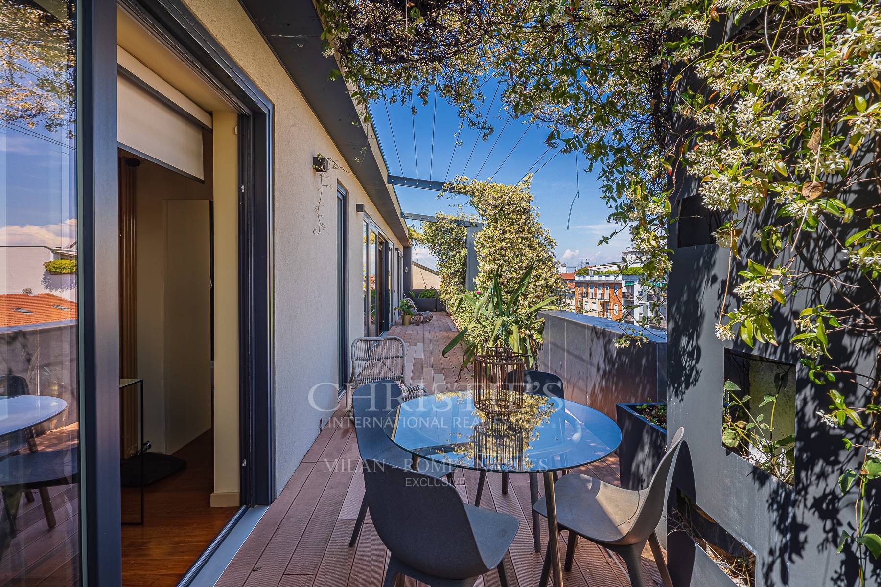 picture of Prestigious Panoramic Penthouse With Terraces, Private Jacuzzi And Skyline Views In Milan