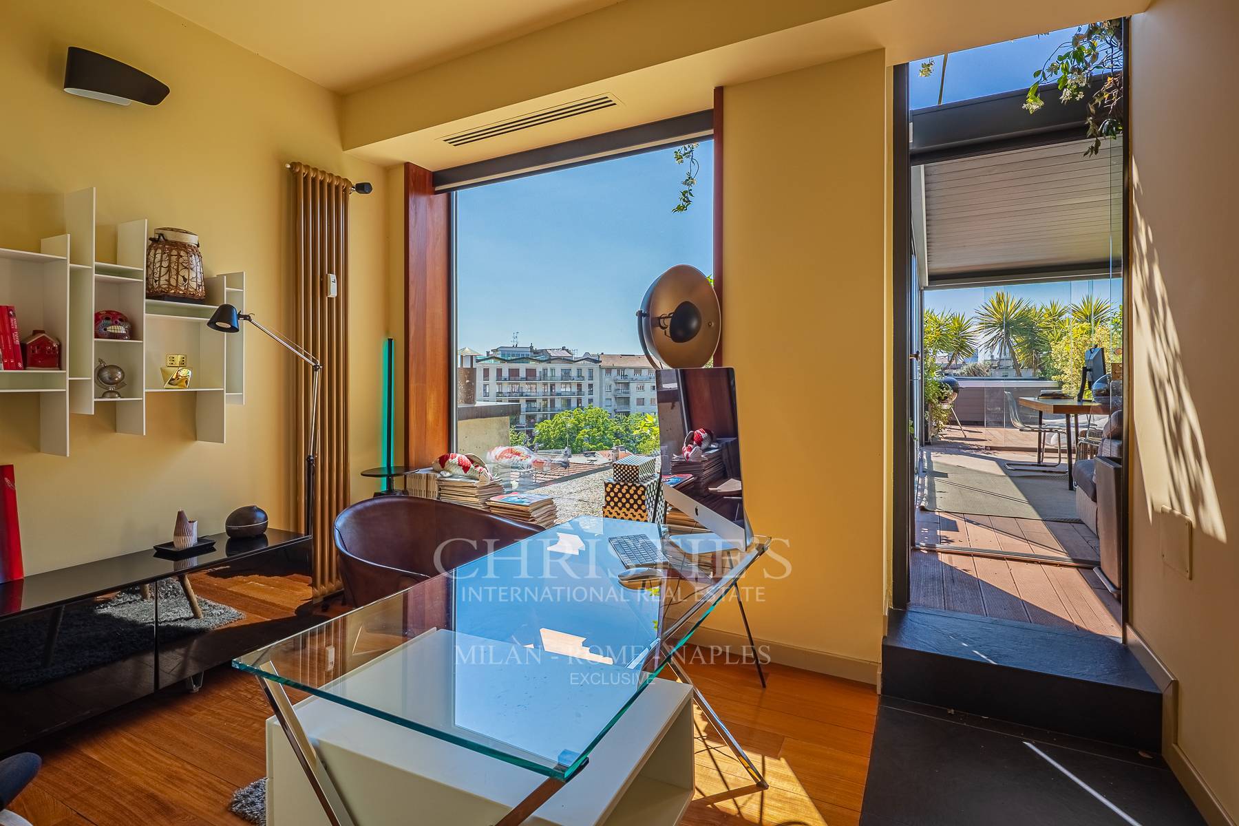 picture of Prestigious Panoramic Penthouse With Terraces, Private Jacuzzi And Skyline Views In Milan