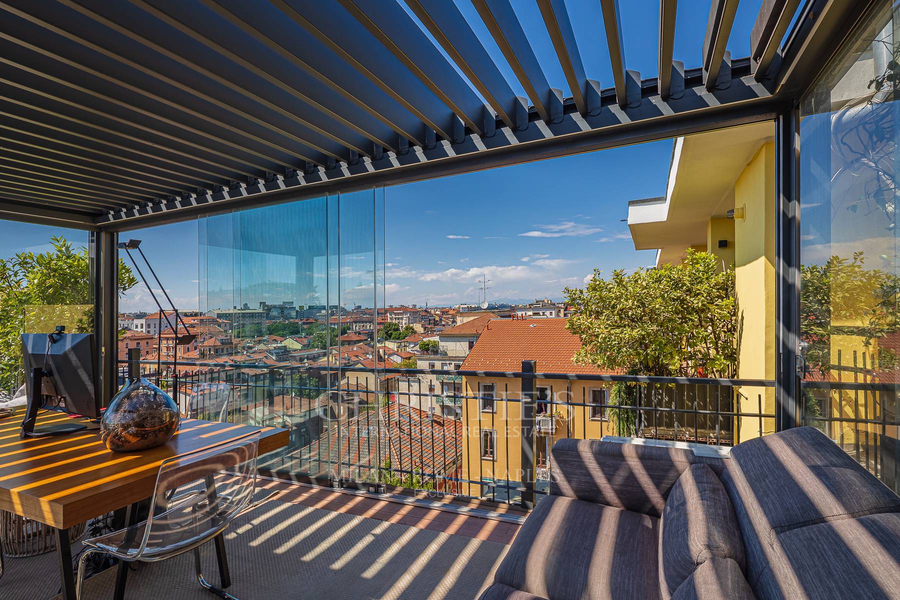 picture of Prestigious Panoramic Penthouse With Terraces, Private Jacuzzi And Skyline Views In Milan