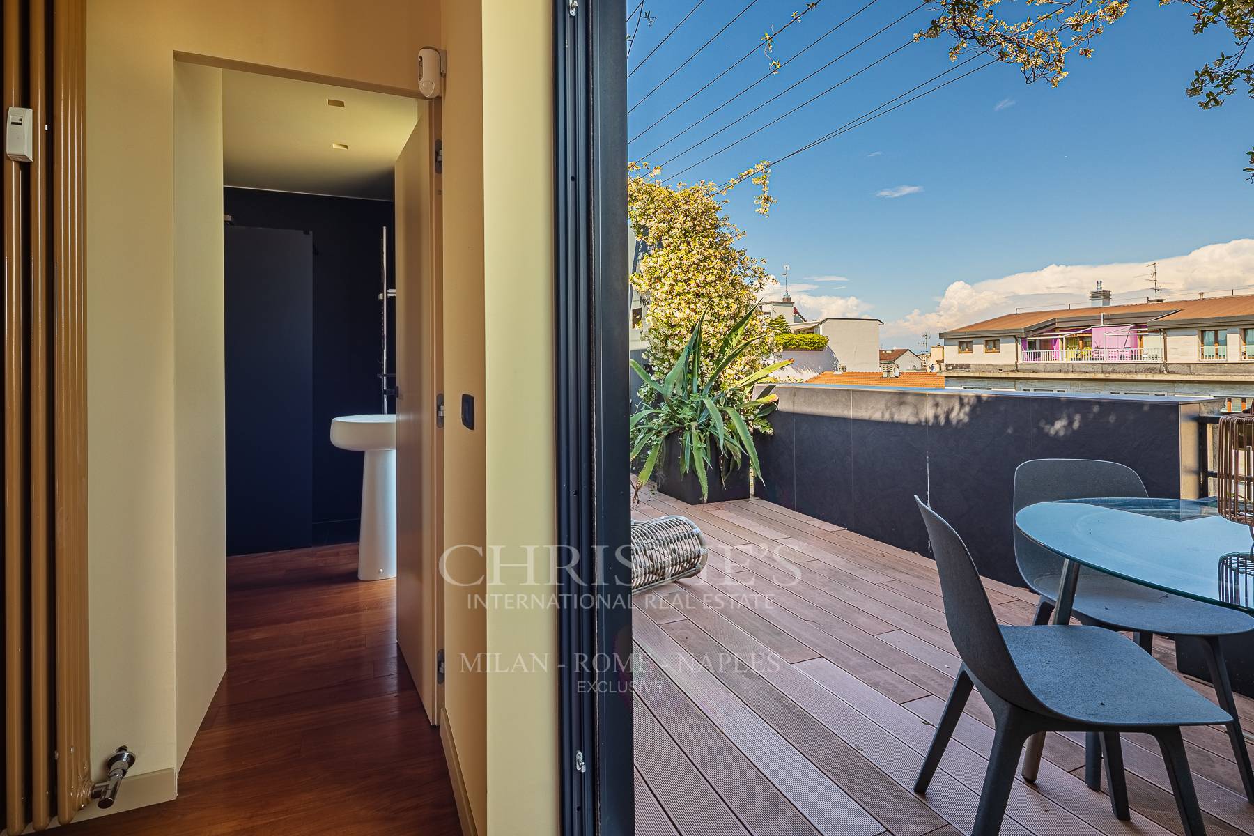 picture of Prestigious Panoramic Penthouse With Terraces, Private Jacuzzi And Skyline Views In Milan