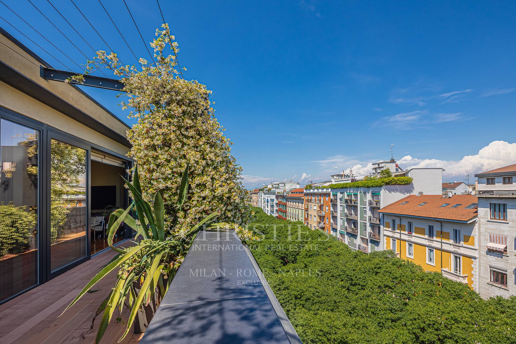 picture of Prestigious Panoramic Penthouse With Terraces, Private Jacuzzi And Skyline Views In Milan