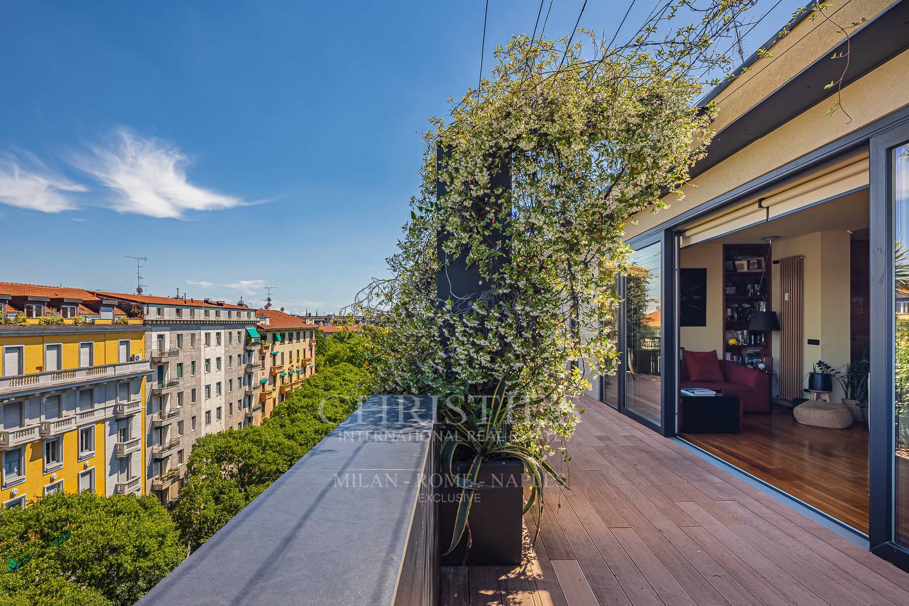 picture of Prestigious Panoramic Penthouse With Terraces, Private Jacuzzi And Skyline Views In Milan