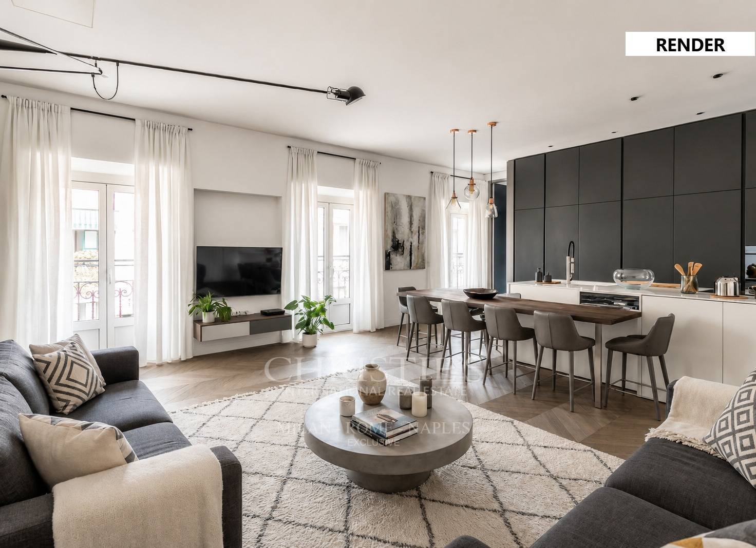 picture of Elegant One-bedroom Apartment In Via Kramer