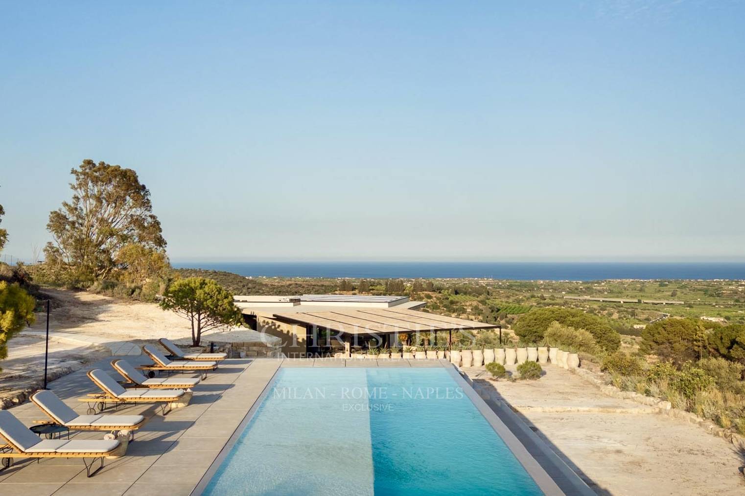 picture of Designer Glass House In An Ancient Stone Quarry With Sea And Val Di Noto Views