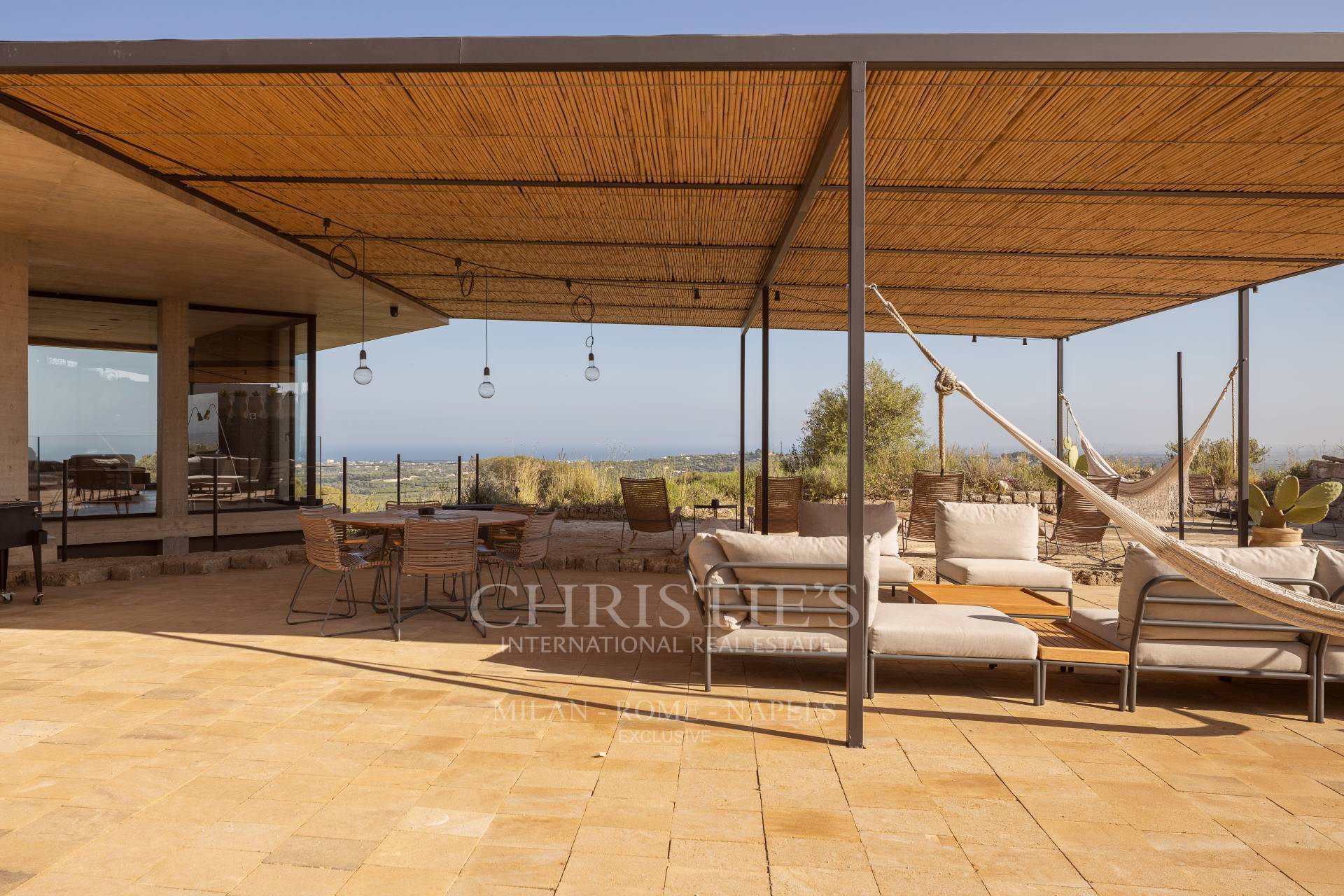 picture of Designer Glass House In An Ancient Stone Quarry With Sea And Val Di Noto Views