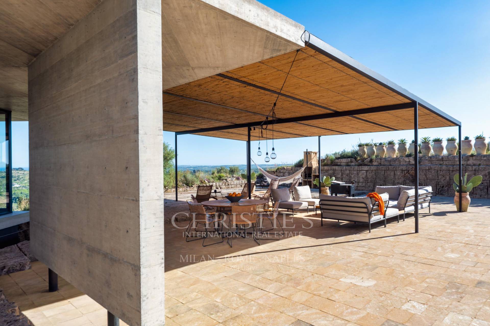 picture of Designer Glass House In An Ancient Stone Quarry With Sea And Val Di Noto Views