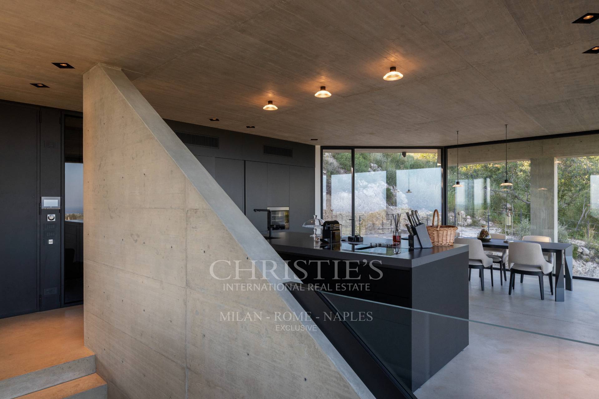 picture of Designer Glass House In An Ancient Stone Quarry With Sea And Val Di Noto Views