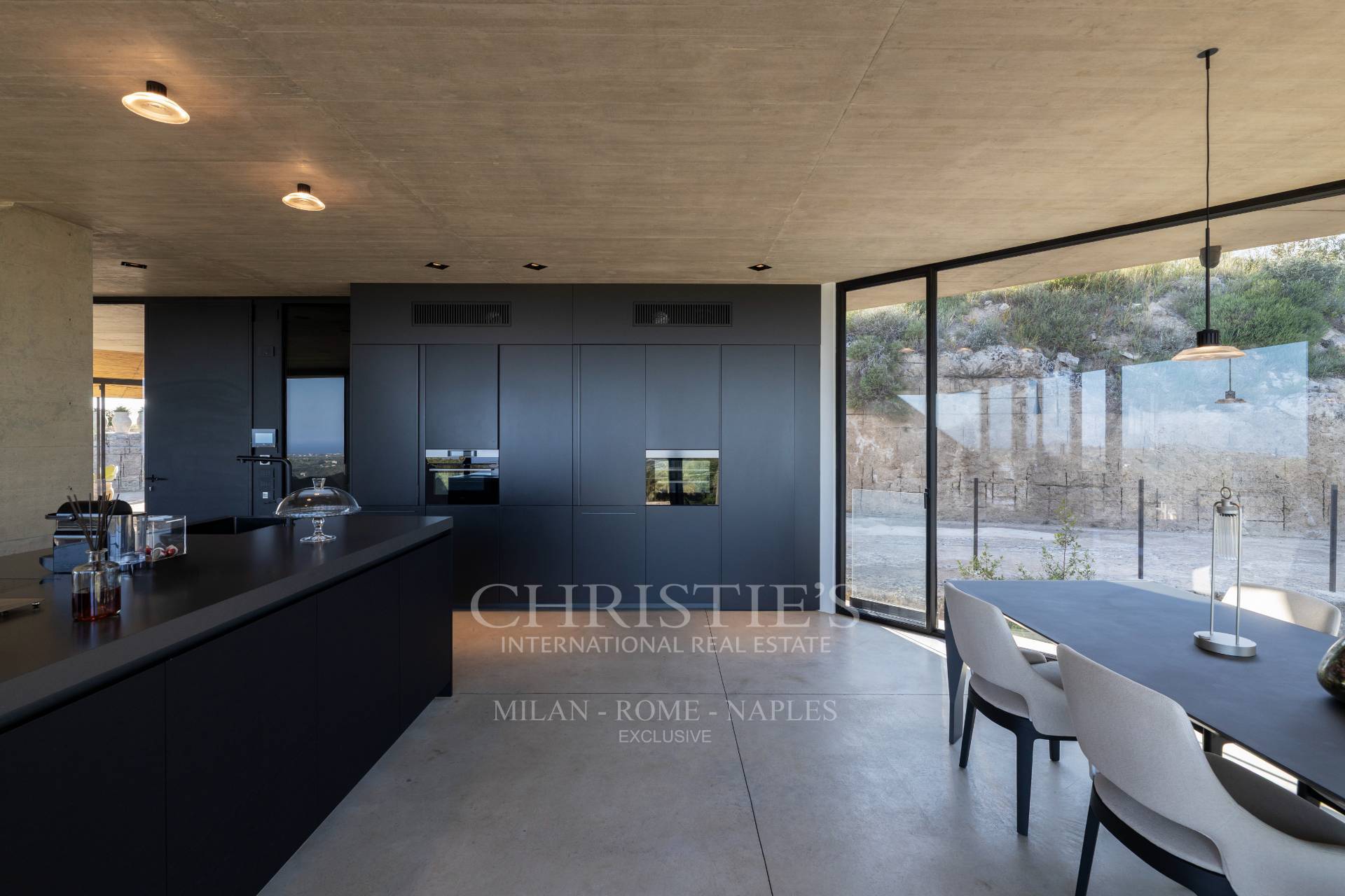 picture of Designer Glass House In An Ancient Stone Quarry With Sea And Val Di Noto Views