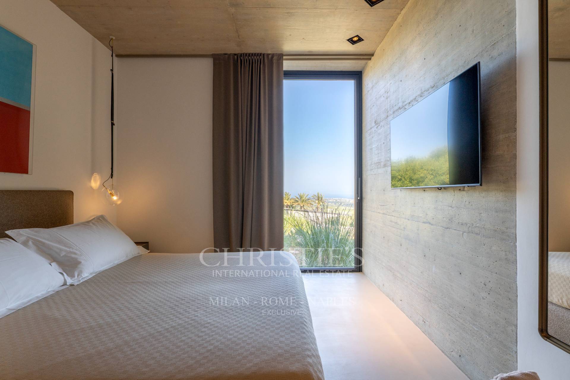 picture of Designer Glass House In An Ancient Stone Quarry With Sea And Val Di Noto Views