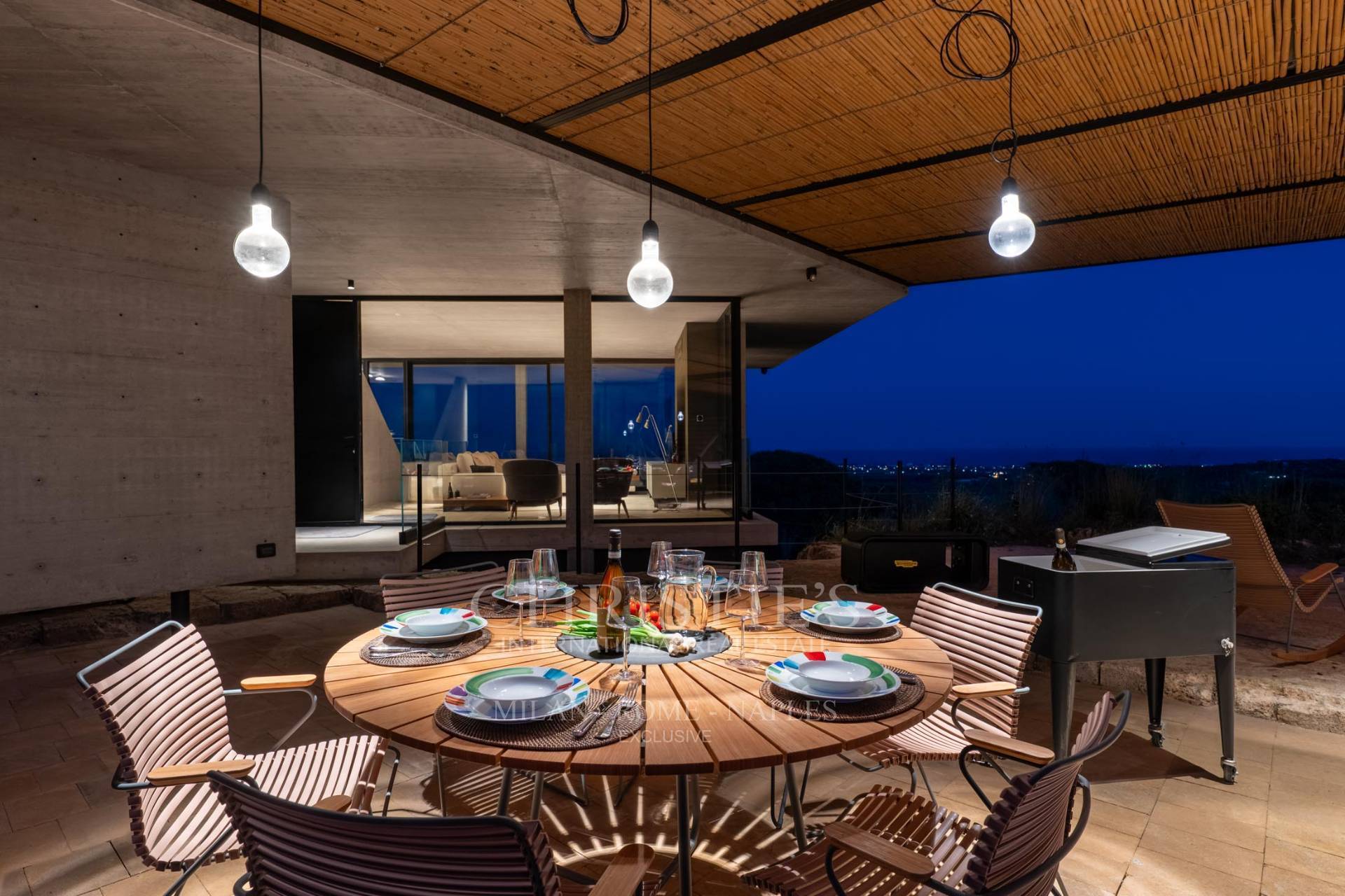picture of Designer Glass House In An Ancient Stone Quarry With Sea And Val Di Noto Views