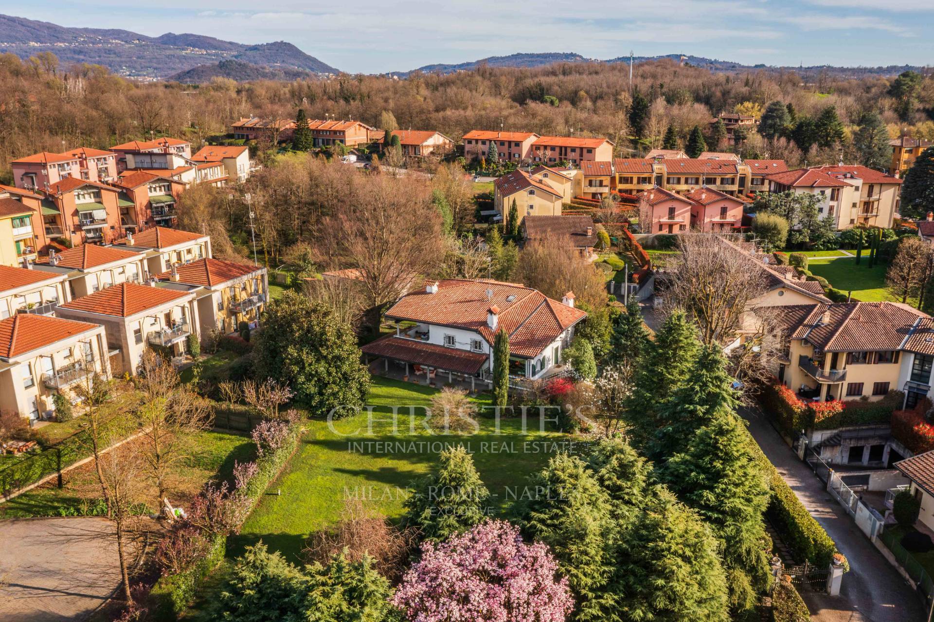 picture of Prestigious Villa With Private Park In Lecco, Just Steps From Lake Pusiano