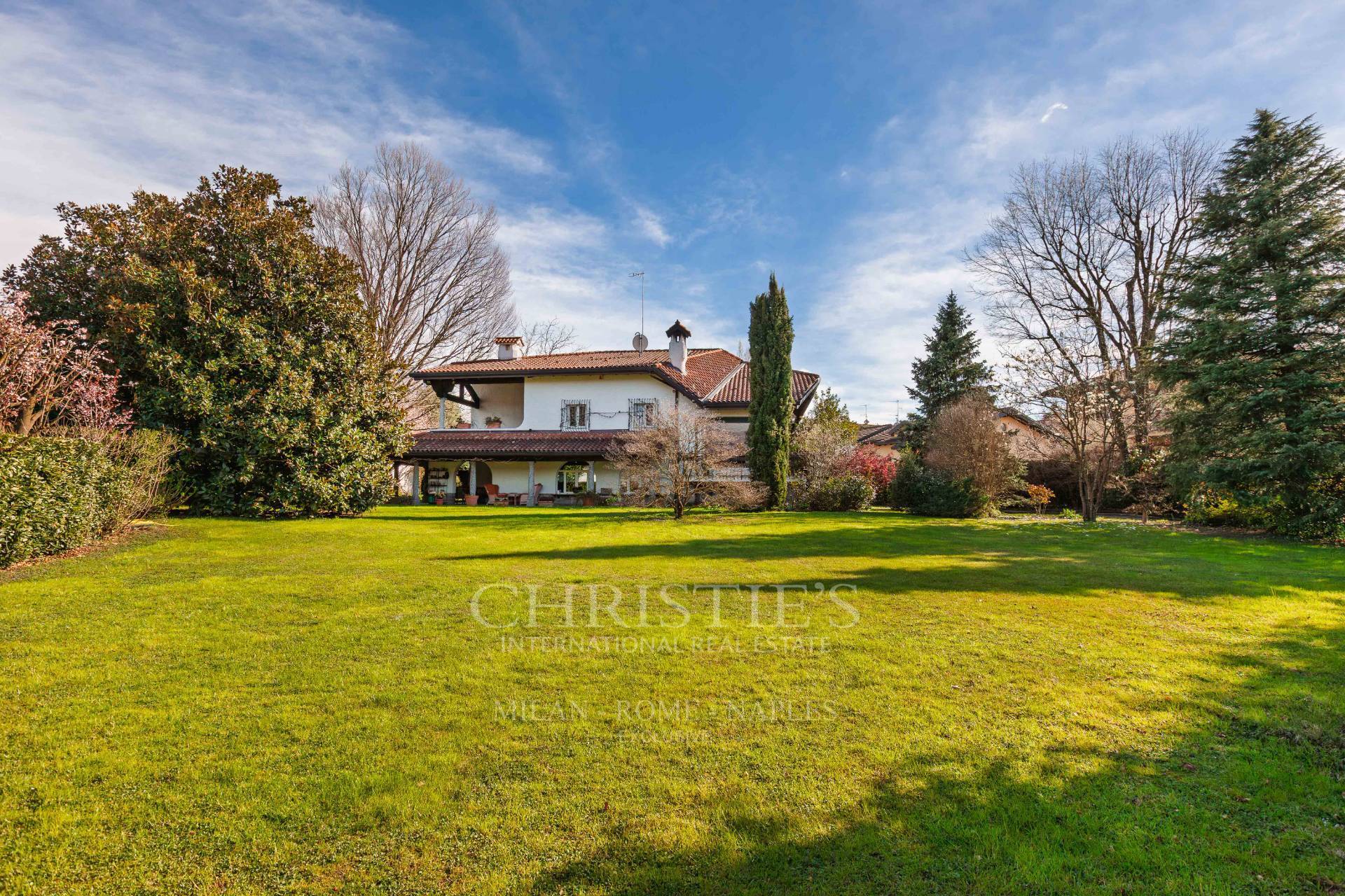 picture of Prestigious Villa With Private Park In Lecco, Just Steps From Lake Pusiano