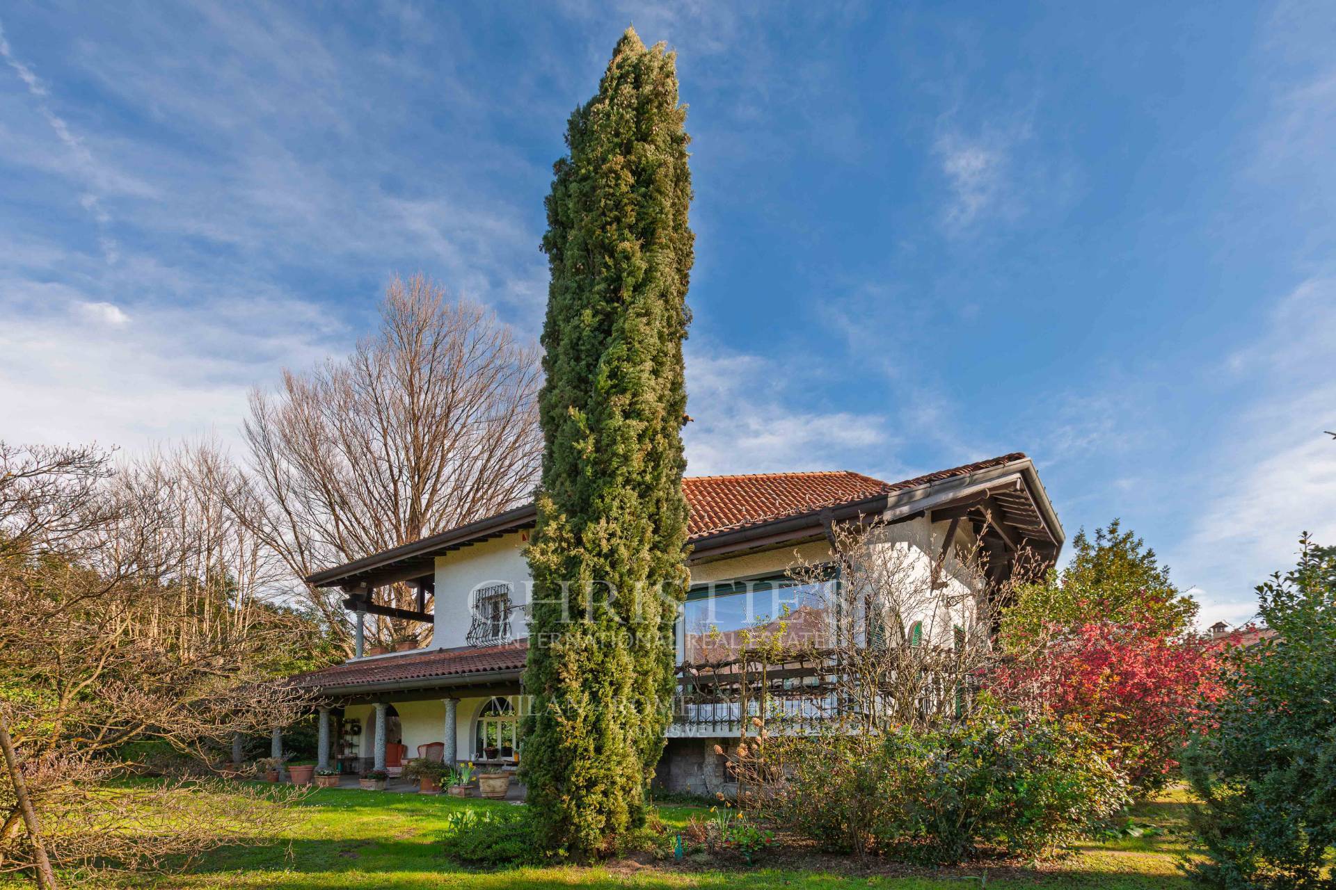 picture of Prestigious Villa With Private Park In Lecco, Just Steps From Lake Pusiano