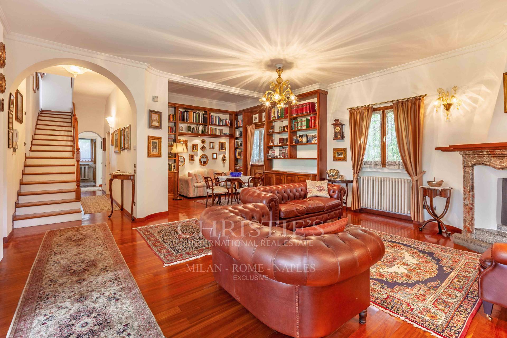 picture of Prestigious Villa With Private Park In Lecco, Just Steps From Lake Pusiano