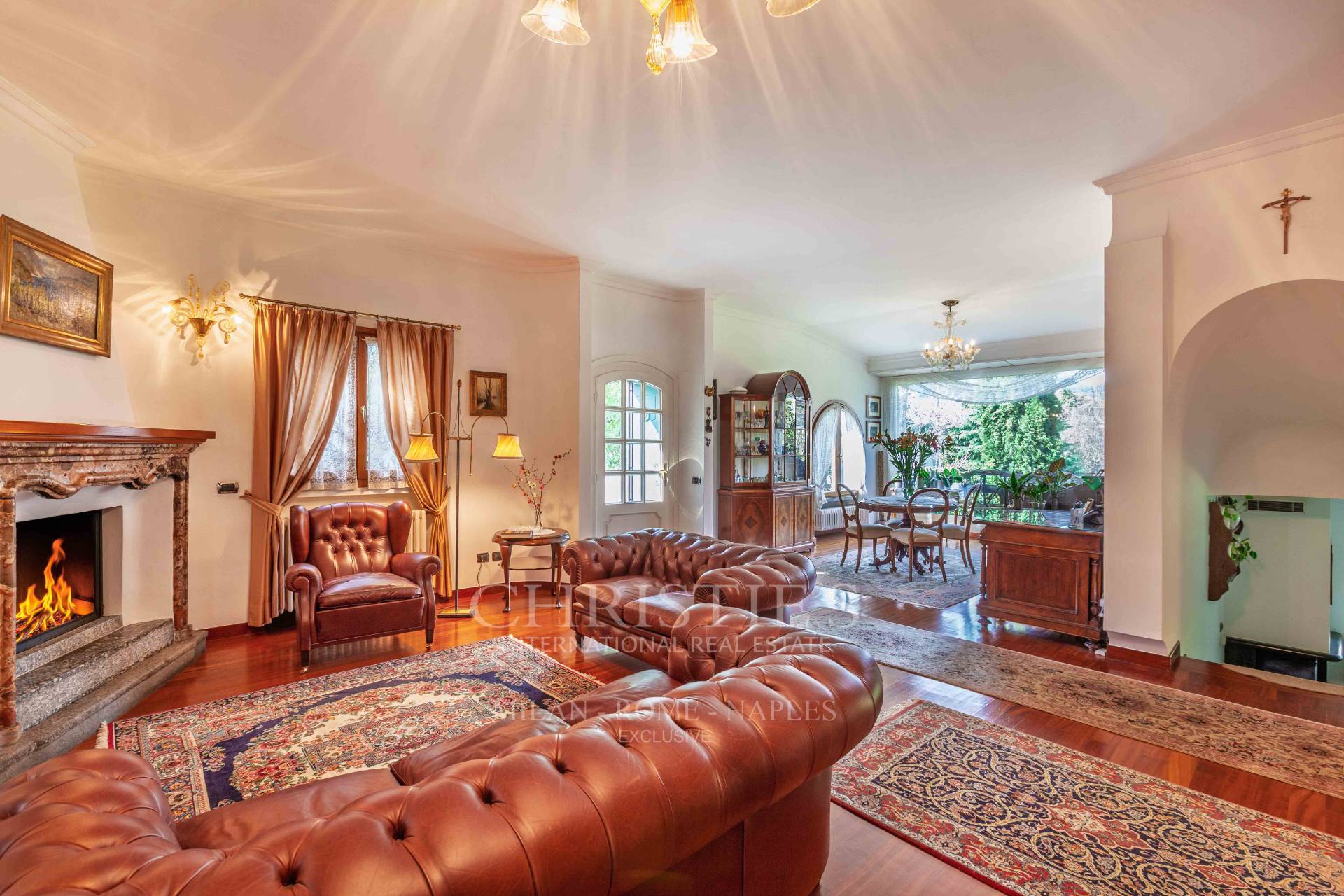 picture of Prestigious Villa With Private Park In Lecco, Just Steps From Lake Pusiano