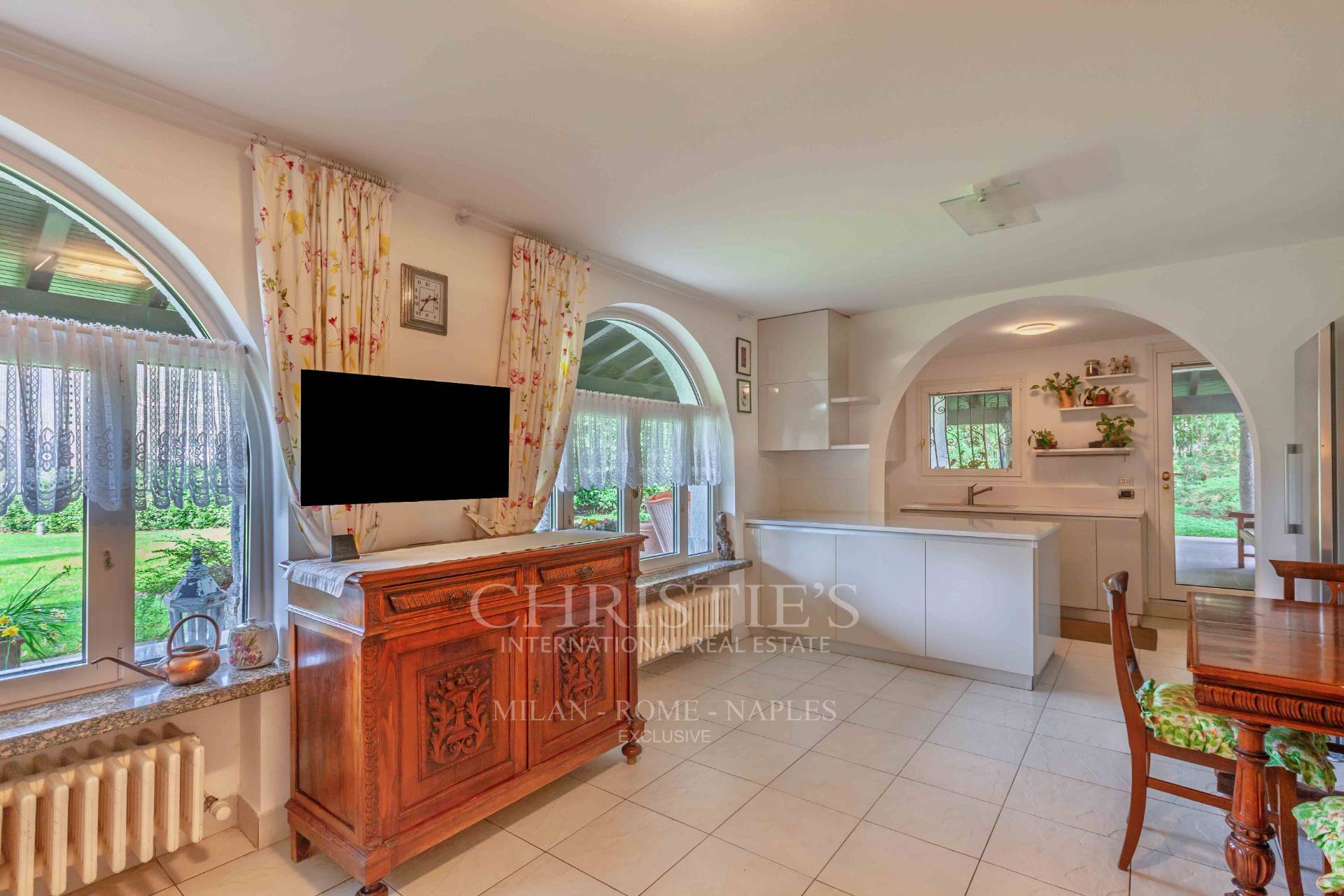picture of Prestigious Villa With Private Park In Lecco, Just Steps From Lake Pusiano