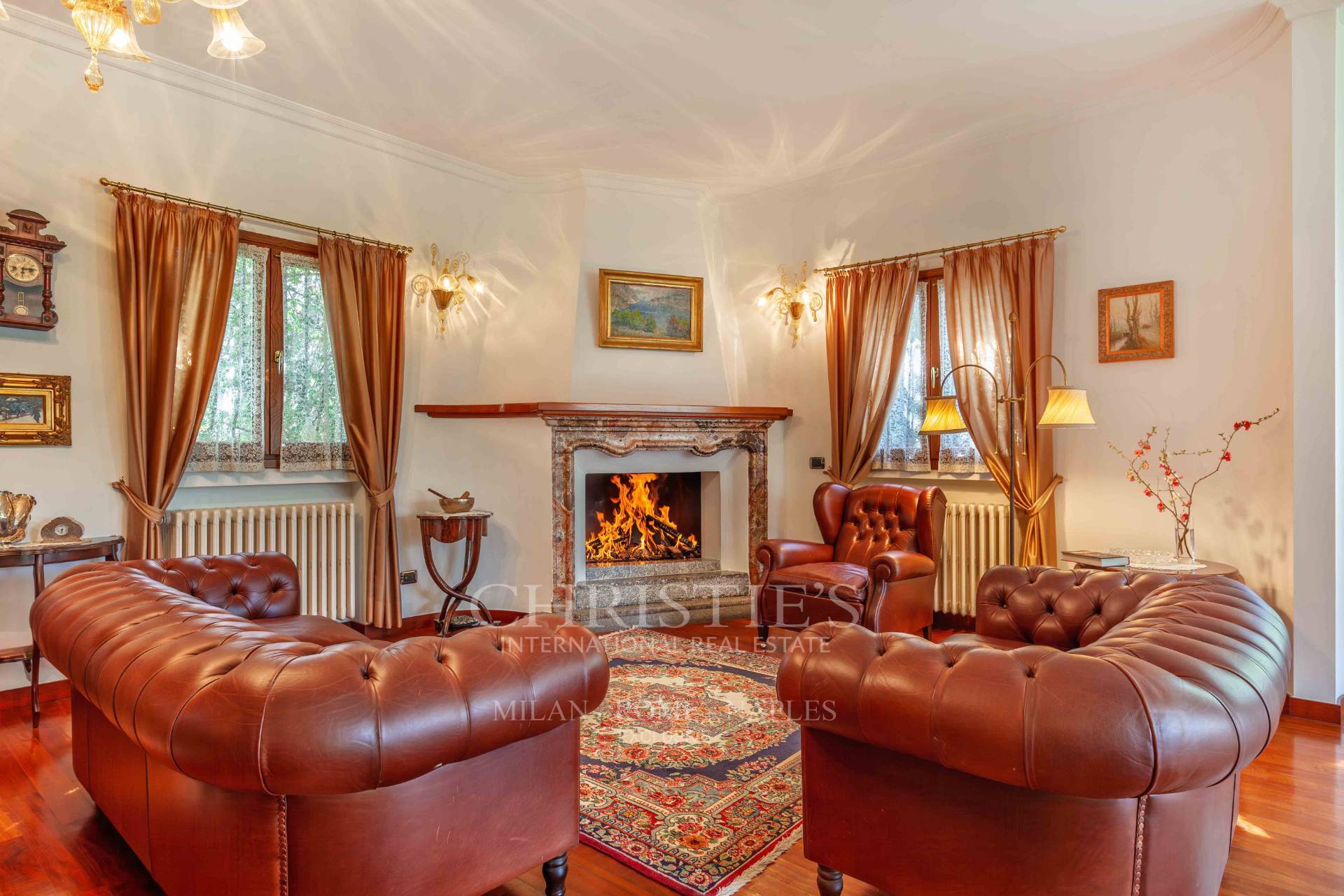 picture of Prestigious Villa With Private Park In Lecco, Just Steps From Lake Pusiano