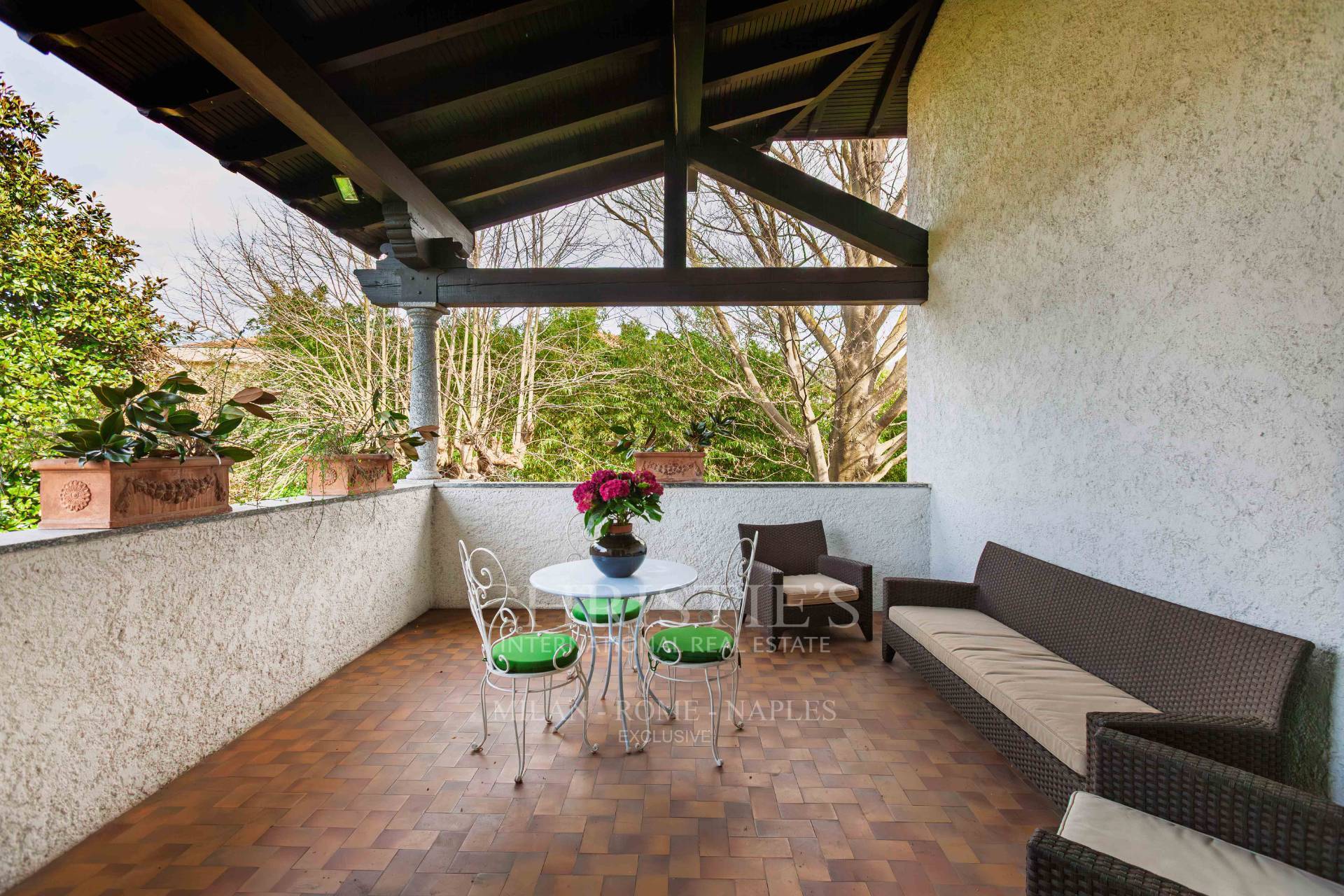 picture of Prestigious Villa With Private Park In Lecco, Just Steps From Lake Pusiano