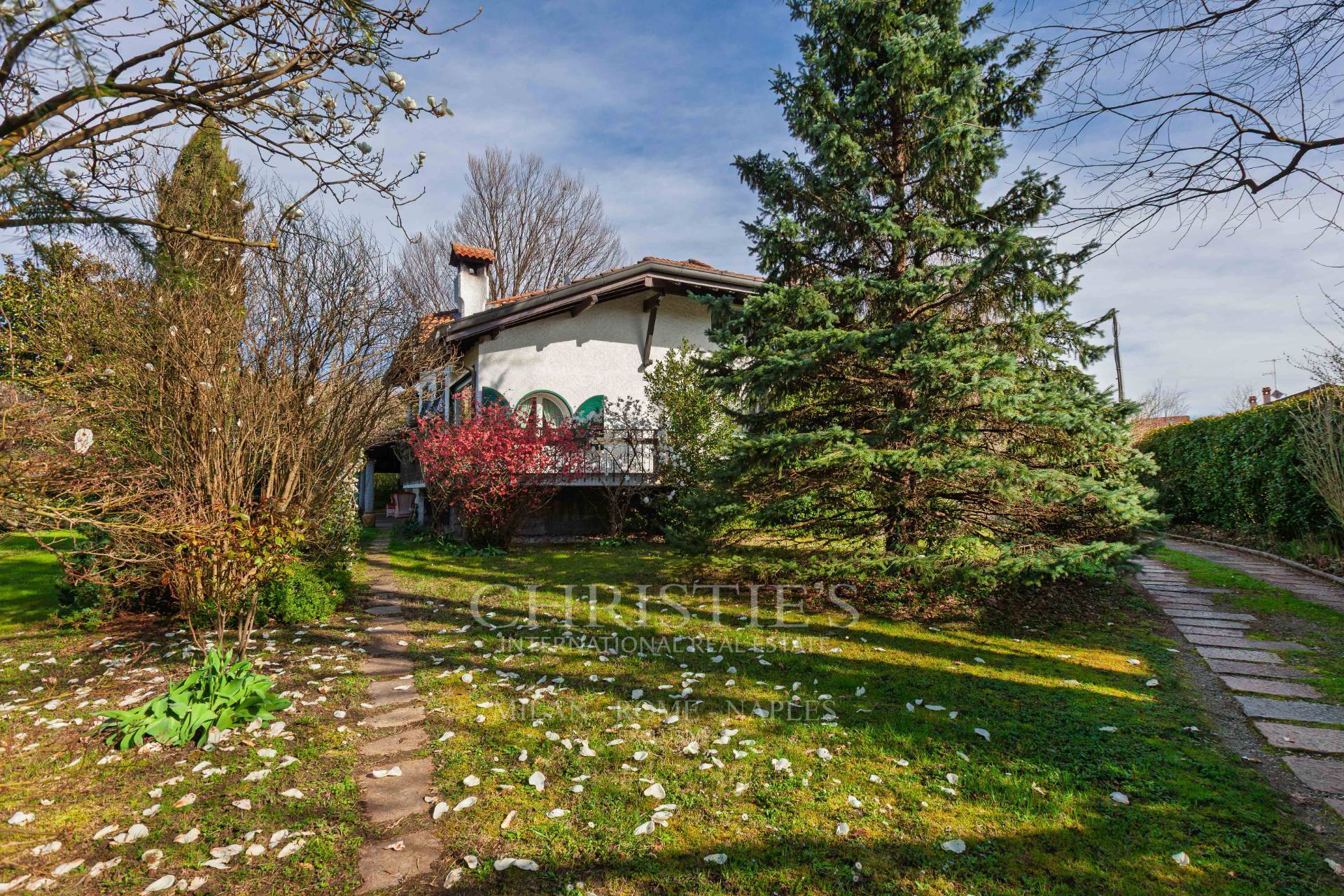 picture of Prestigious Villa With Private Park In Lecco, Just Steps From Lake Pusiano
