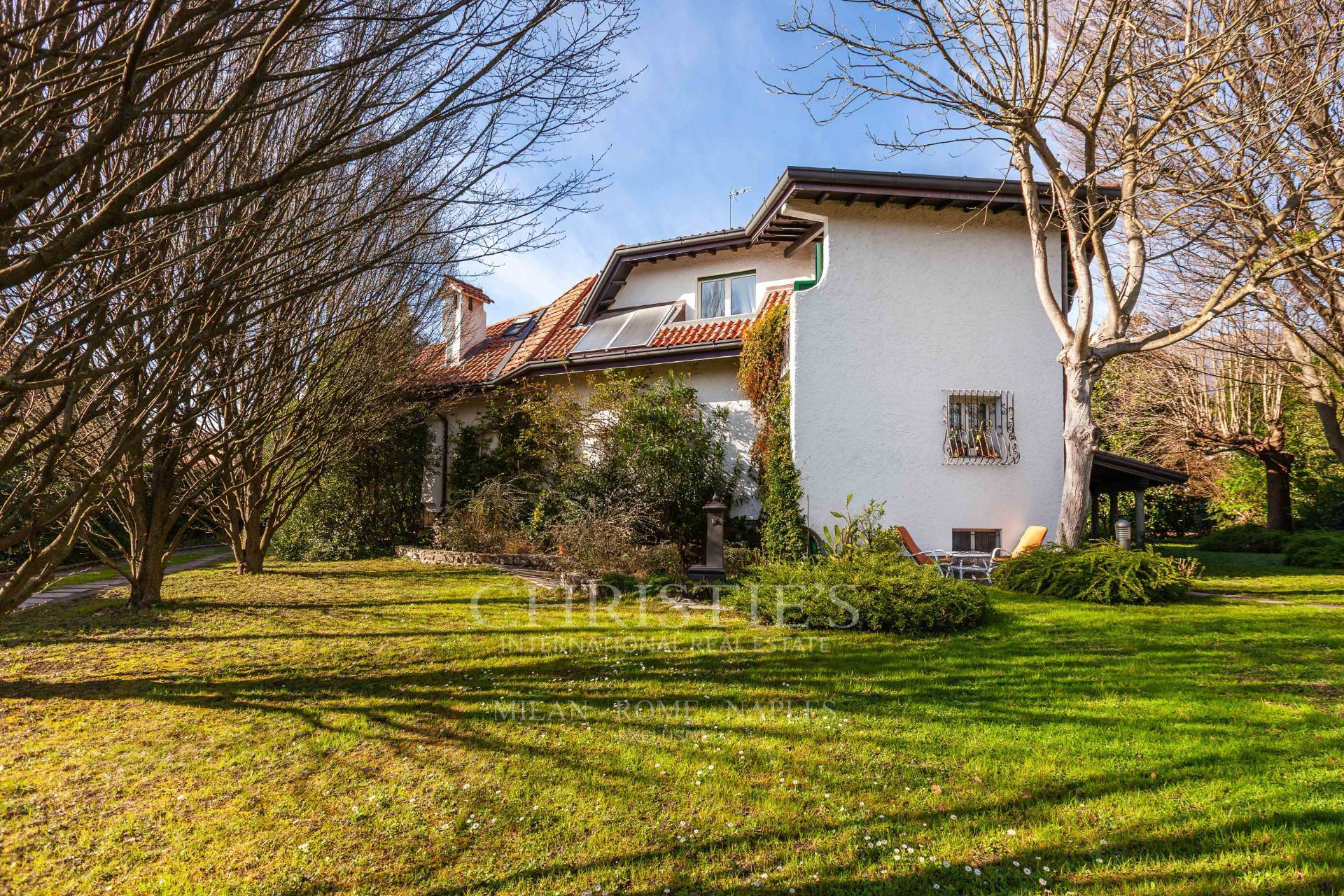 picture of Prestigious Villa With Private Park In Lecco, Just Steps From Lake Pusiano