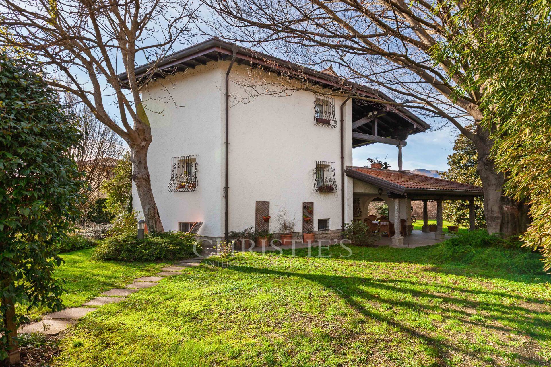 picture of Prestigious Villa With Private Park In Lecco, Just Steps From Lake Pusiano