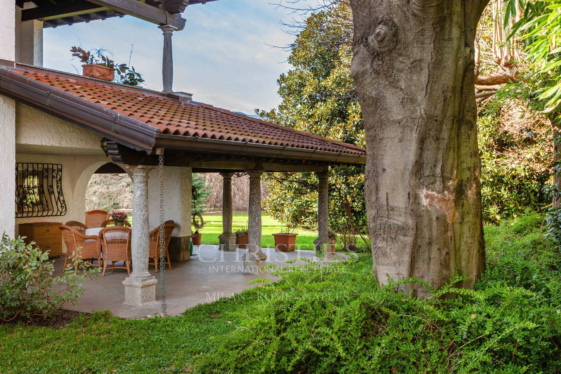 picture of Prestigious Villa With Private Park In Lecco, Just Steps From Lake Pusiano