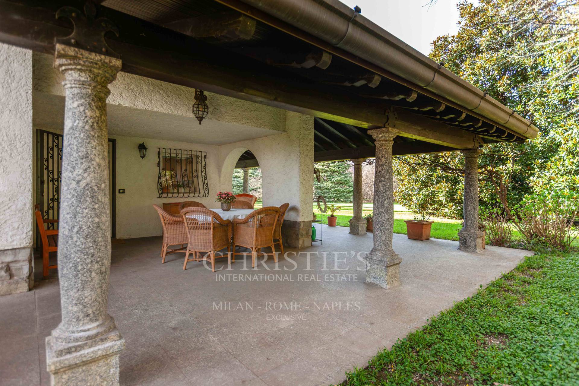 picture of Prestigious Villa With Private Park In Lecco, Just Steps From Lake Pusiano