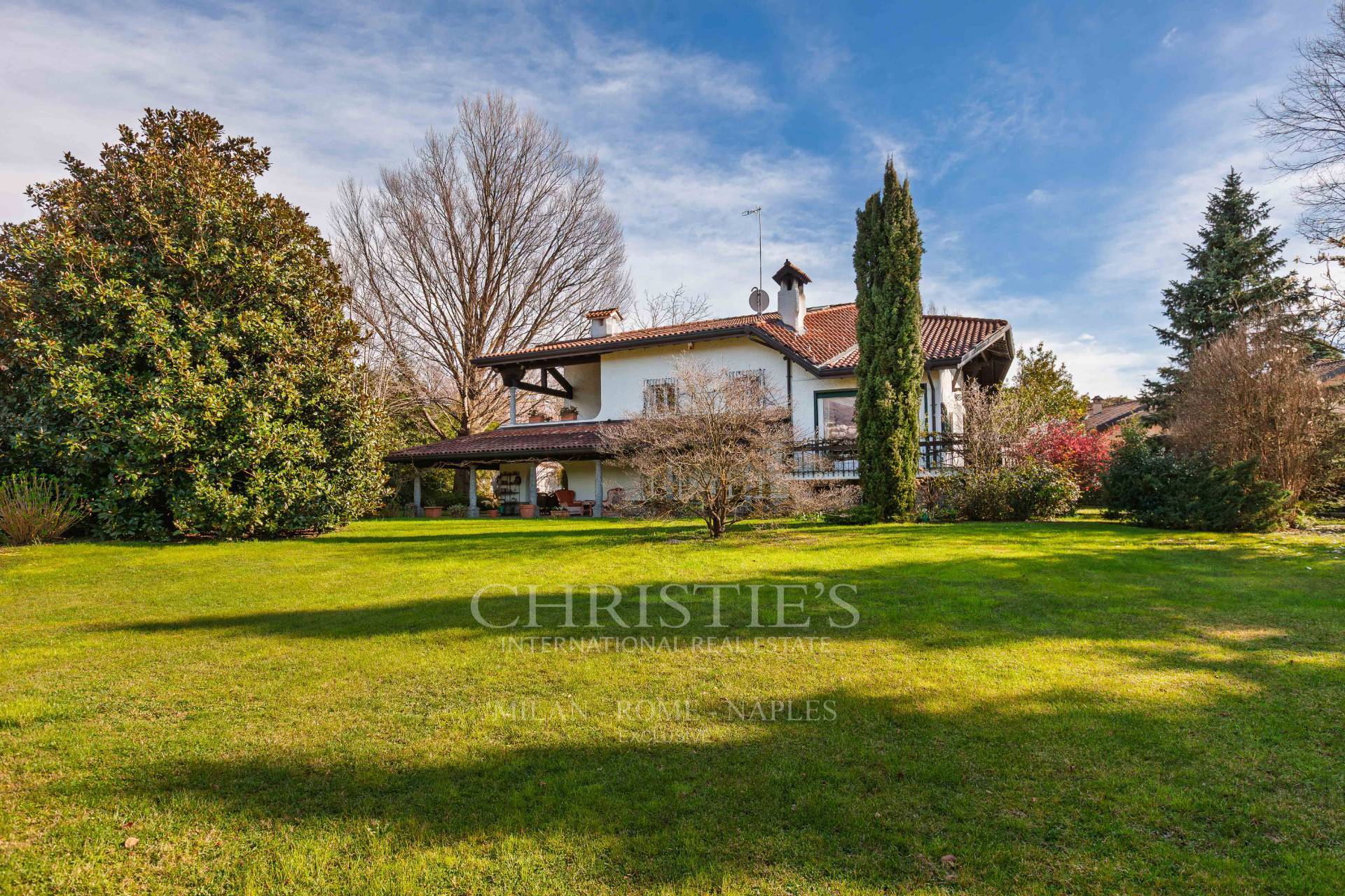 picture of Prestigious Villa With Private Park In Lecco, Just Steps From Lake Pusiano